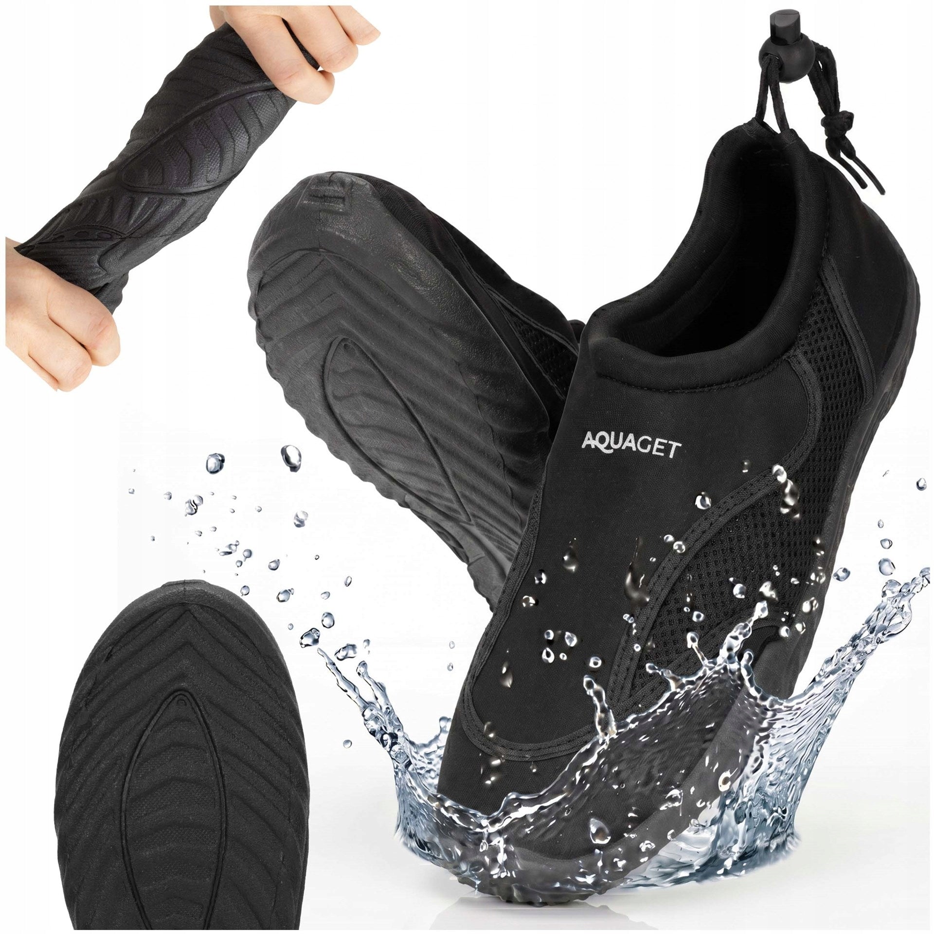 BEACH SWIM SHOES FOR BEACH KAYAK REEF MEN'S SEA URCHINS r. 42 PRO