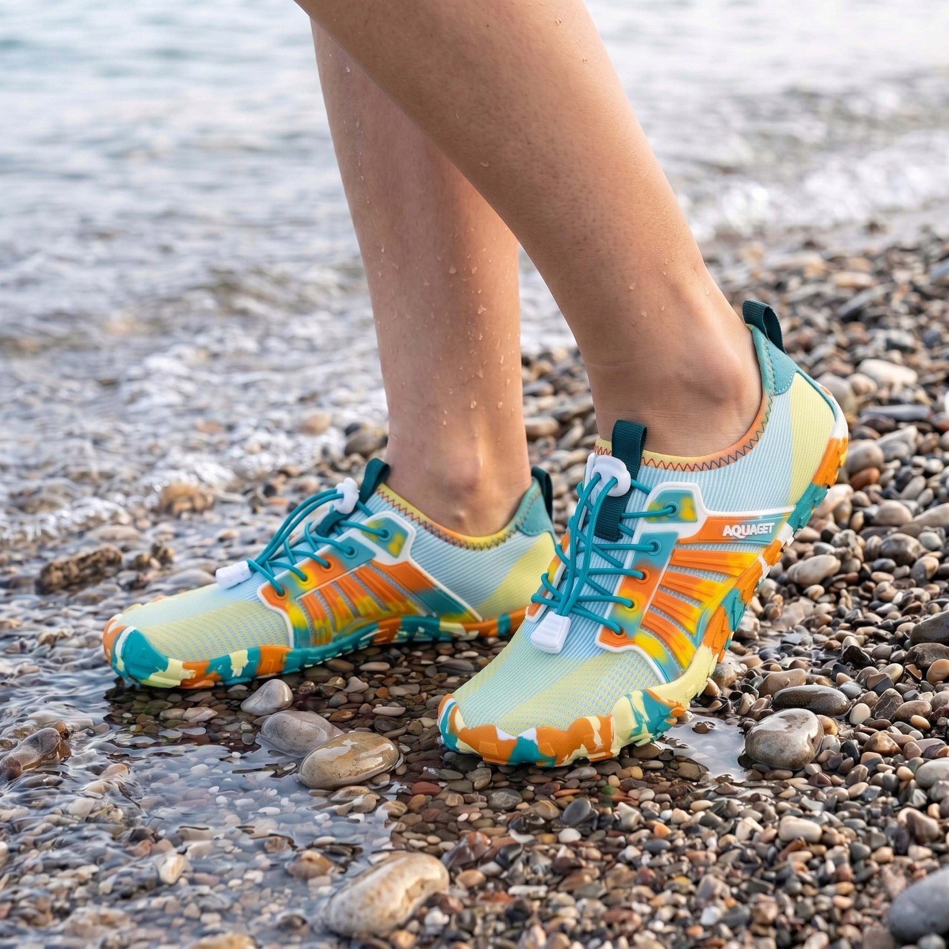 BEACH SWIMMING WATER SHOES FOR BEACH KAYAK REEF SEA URCHINS WOMEN'S r. 40 PRO Packaging status original