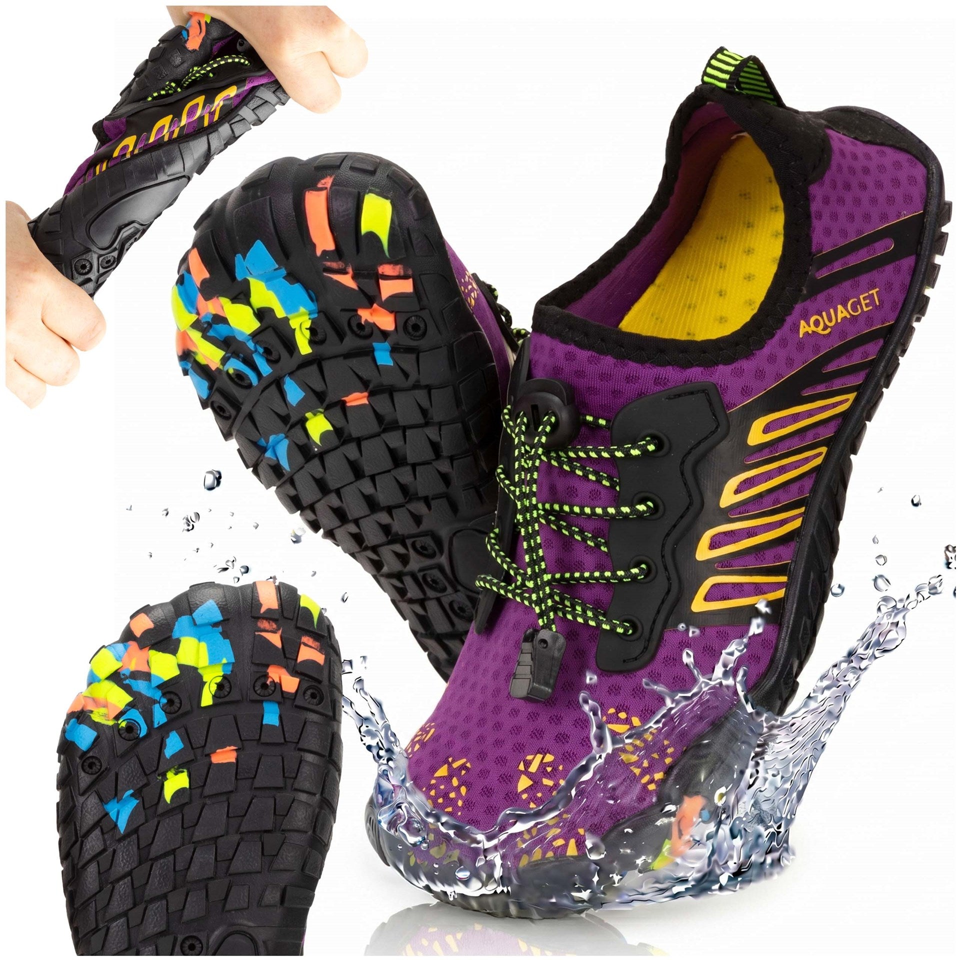 BEACH SWIMMING WATER SHOES FOR BEACH KAYAK REEF WOMEN'S SEA URCHINS r. 38 PRO