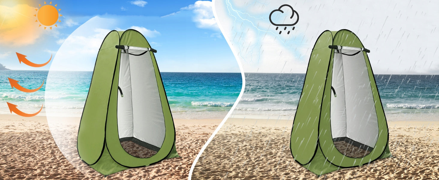BEACH TENT FOR SHOWER CHANGING ROOM TOILET AUTOMATIC POP-UP Manufacturer code HWLY-3276