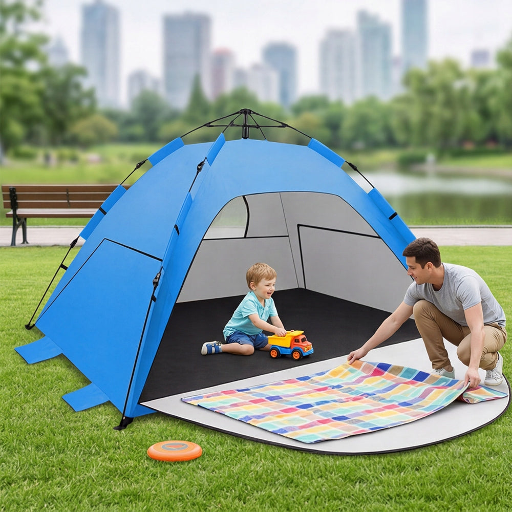 BEACH TENT KEEPS YOU COOL AND DRY INSIDE PERFECT FOR SUNNY DAYS Kind travel