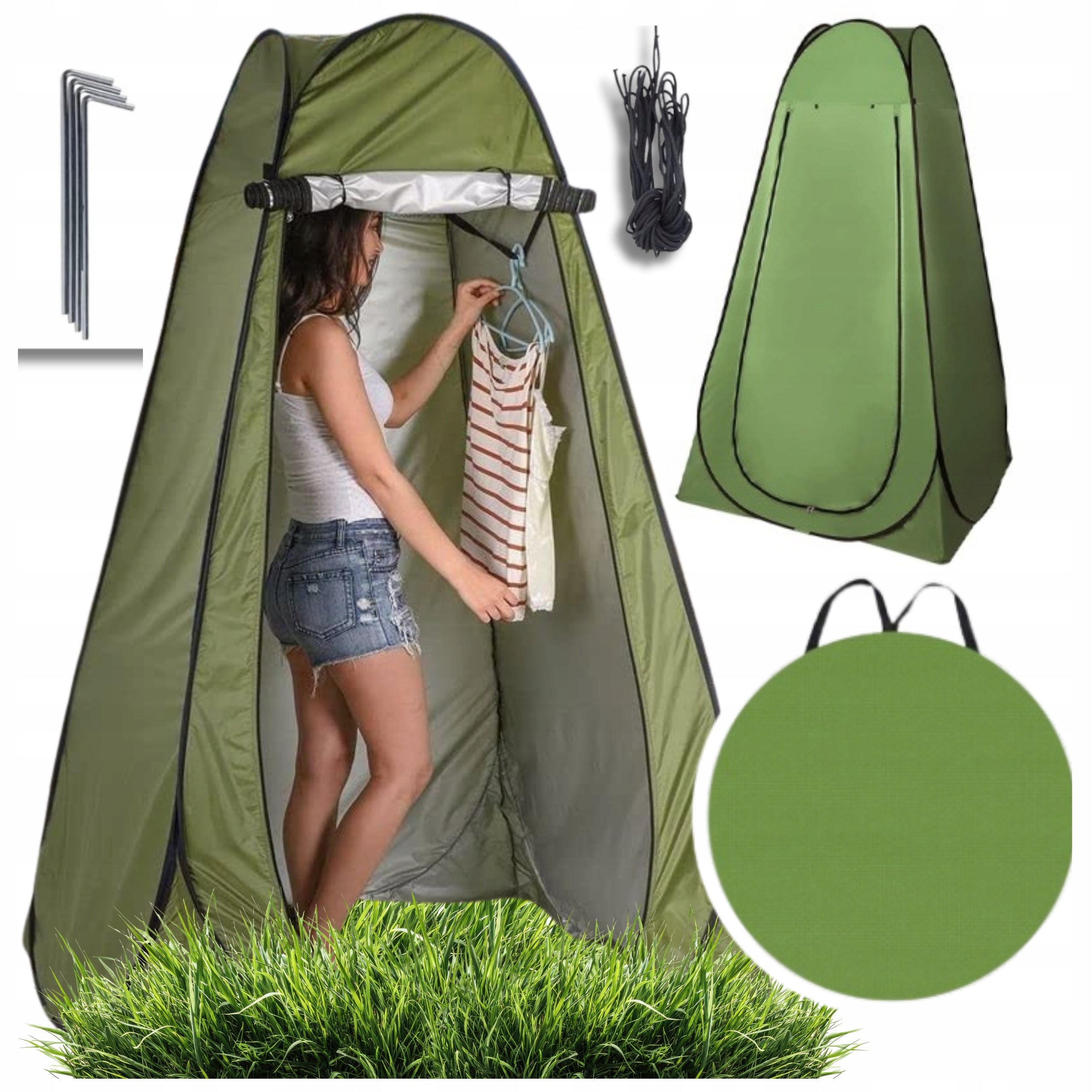 BEACH TENT SELF-FOLDING CHANGING ROOM SHOWER TOURIST TOILET