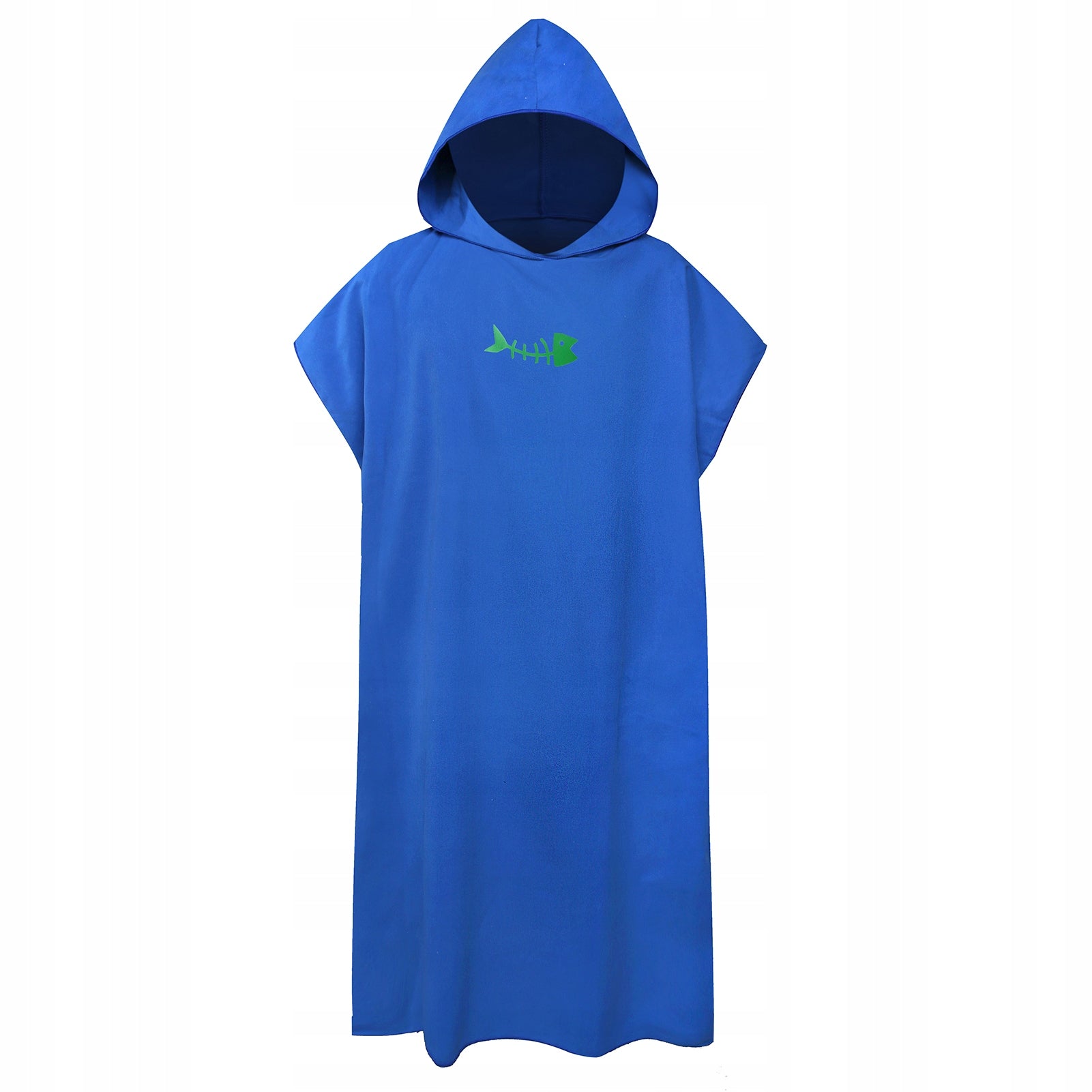 BEACH TOWEL FOR CHANGING PONCHO -blue