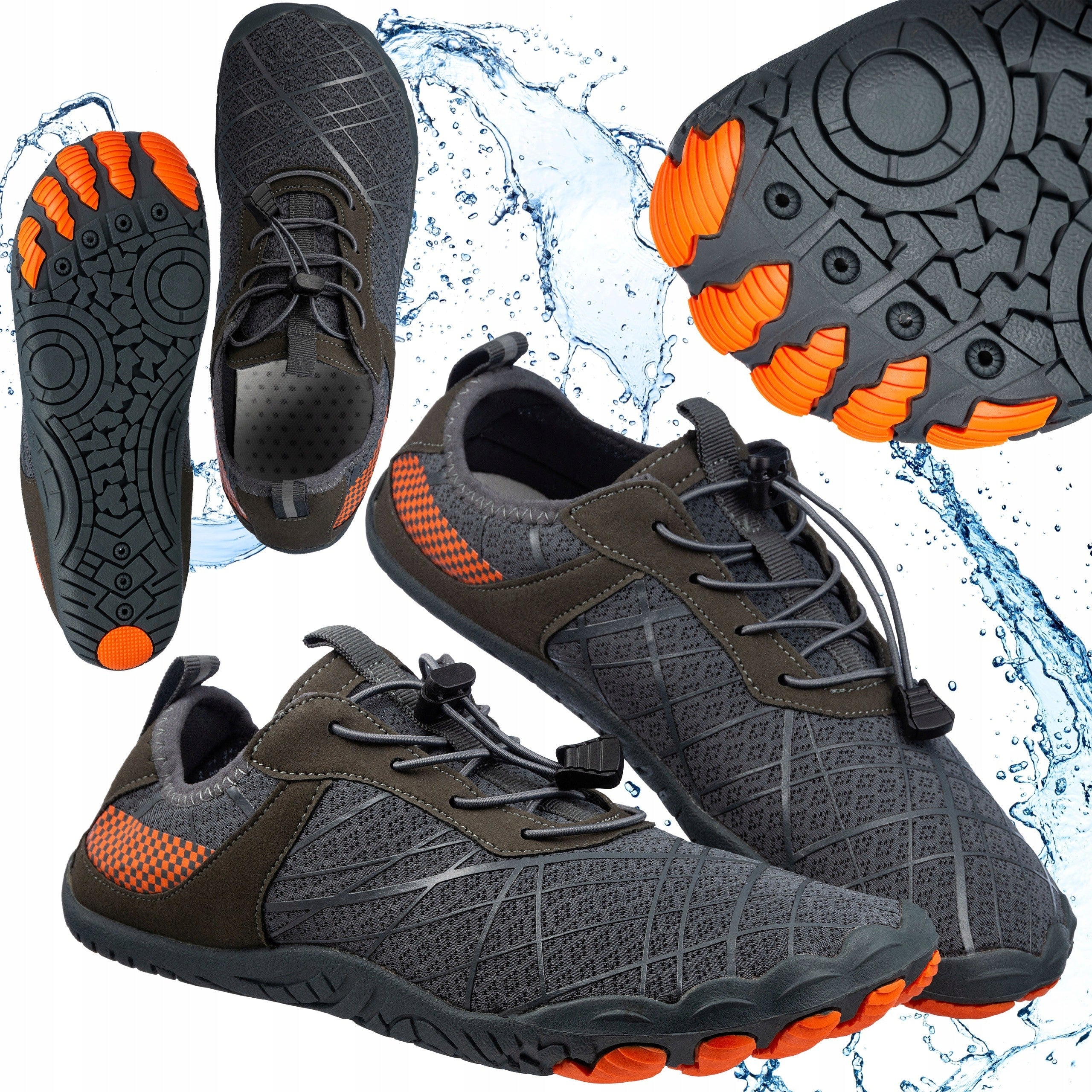 BEACH WATER SHOES FOR SEA URCHIN WOMEN MEN'S DRAWSTRING 44 OUTTEC