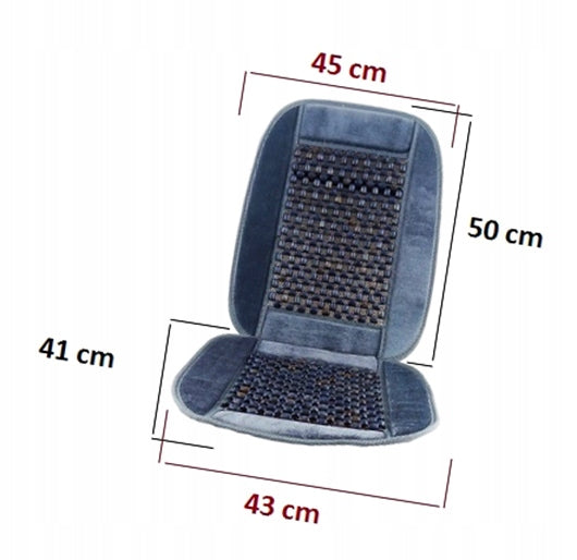 BEAD MAT FOR ARMCHAIR SEAT COMFORTABLE GREY EAN (GTIN) 5906418873593