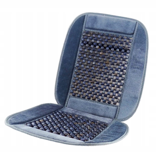 BEAD MAT FOR ARMCHAIR SEAT COMFORTABLE GREY