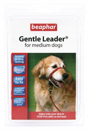 BEAPHAR Gentle Leader M Mental Collar Medium Red for Dog Manufacturer code 11122