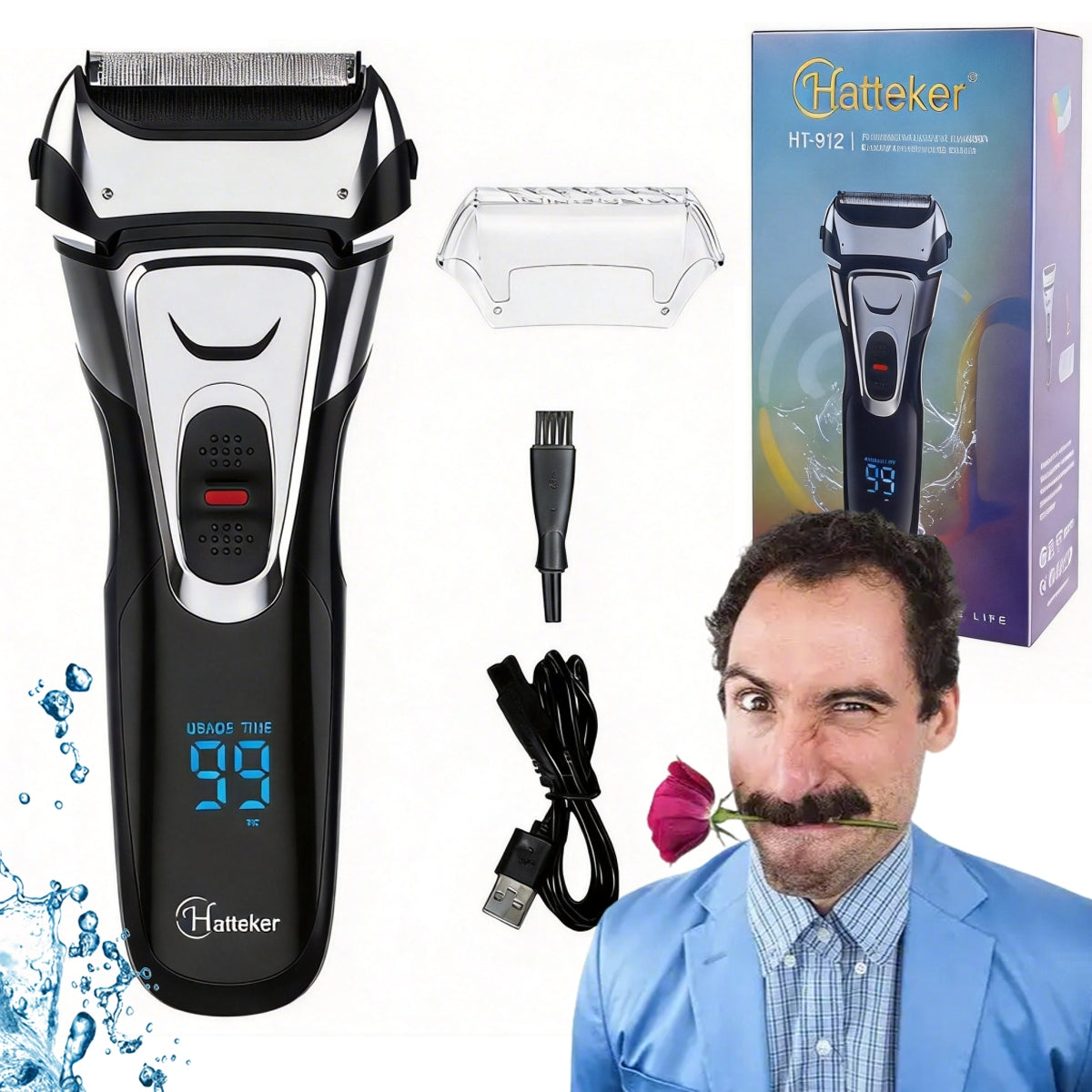 BEARD AND BODY TRIMMER SHAVER SET