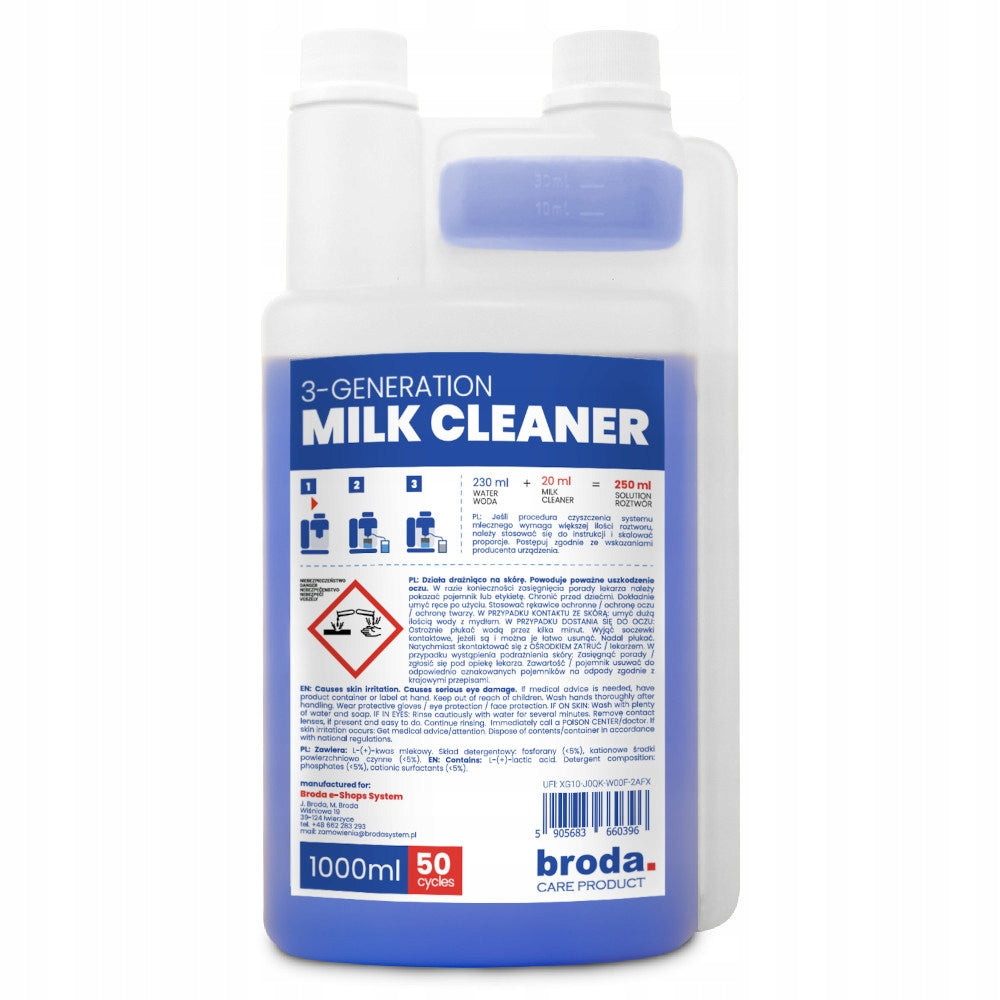 BEARD CARE PRODUCT - Milk system cleaner 1l JURA Fresco Wmf