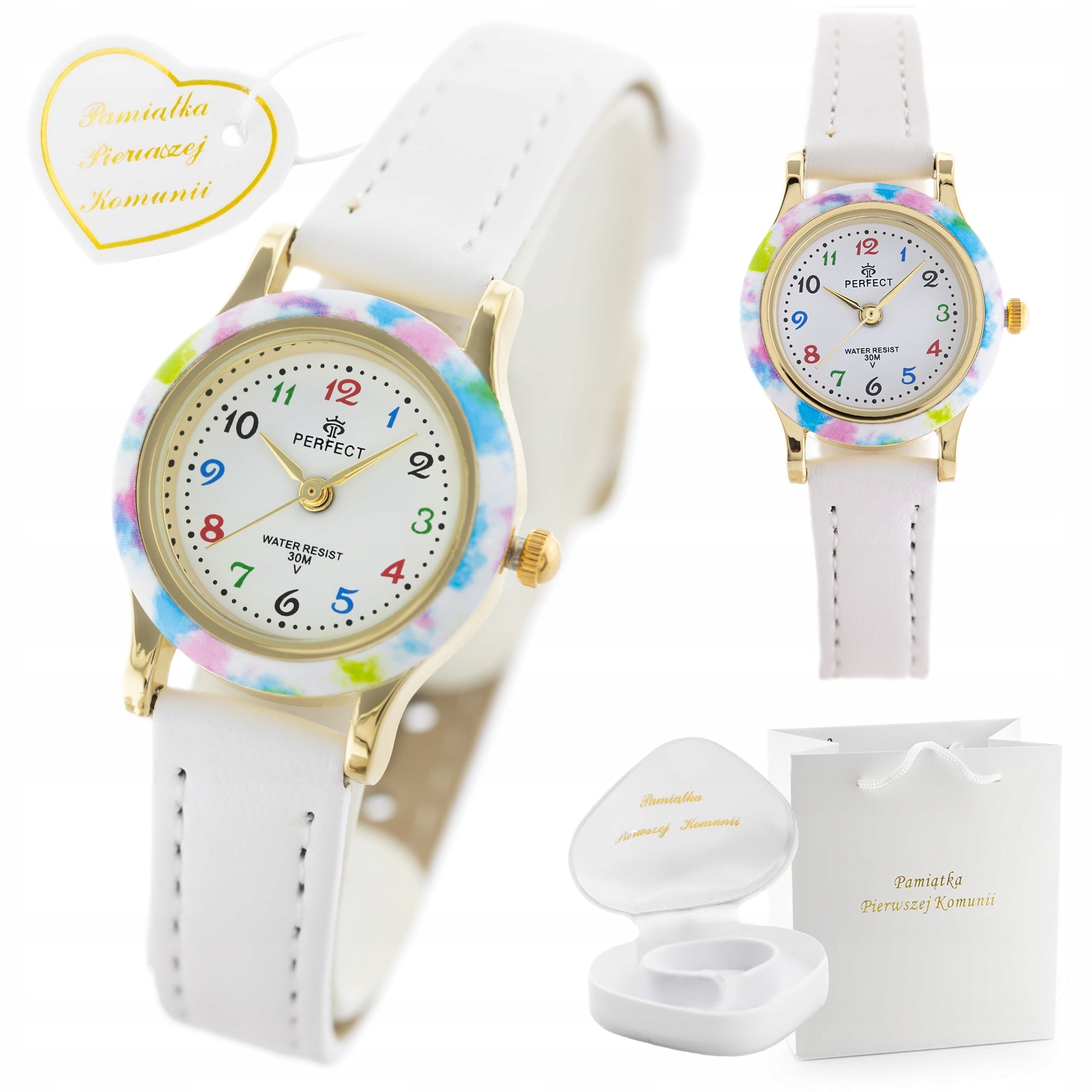 BEAUTIFUL COMMUNION WATCH FOR GIRLS COLORFUL + FREEBIES, AS A SOUVENIR