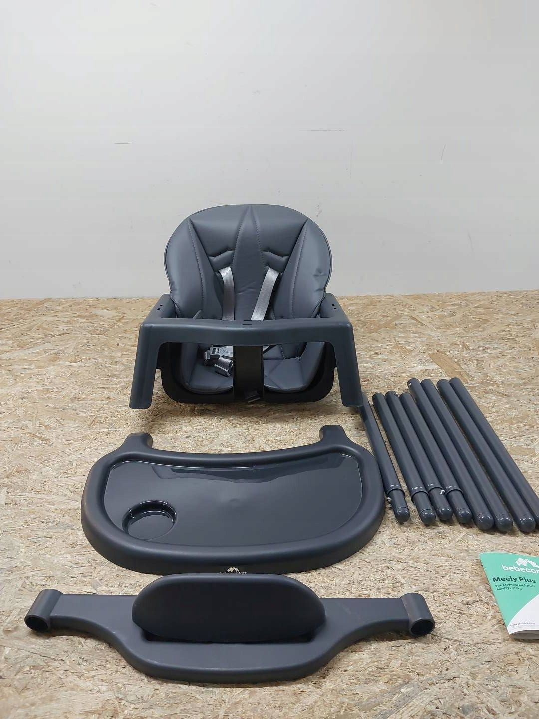 BEBE CONFORT MEELY PLUS 2in1 TINTED GRAPHITE HIGH CHAIR Brand Bébé Confort