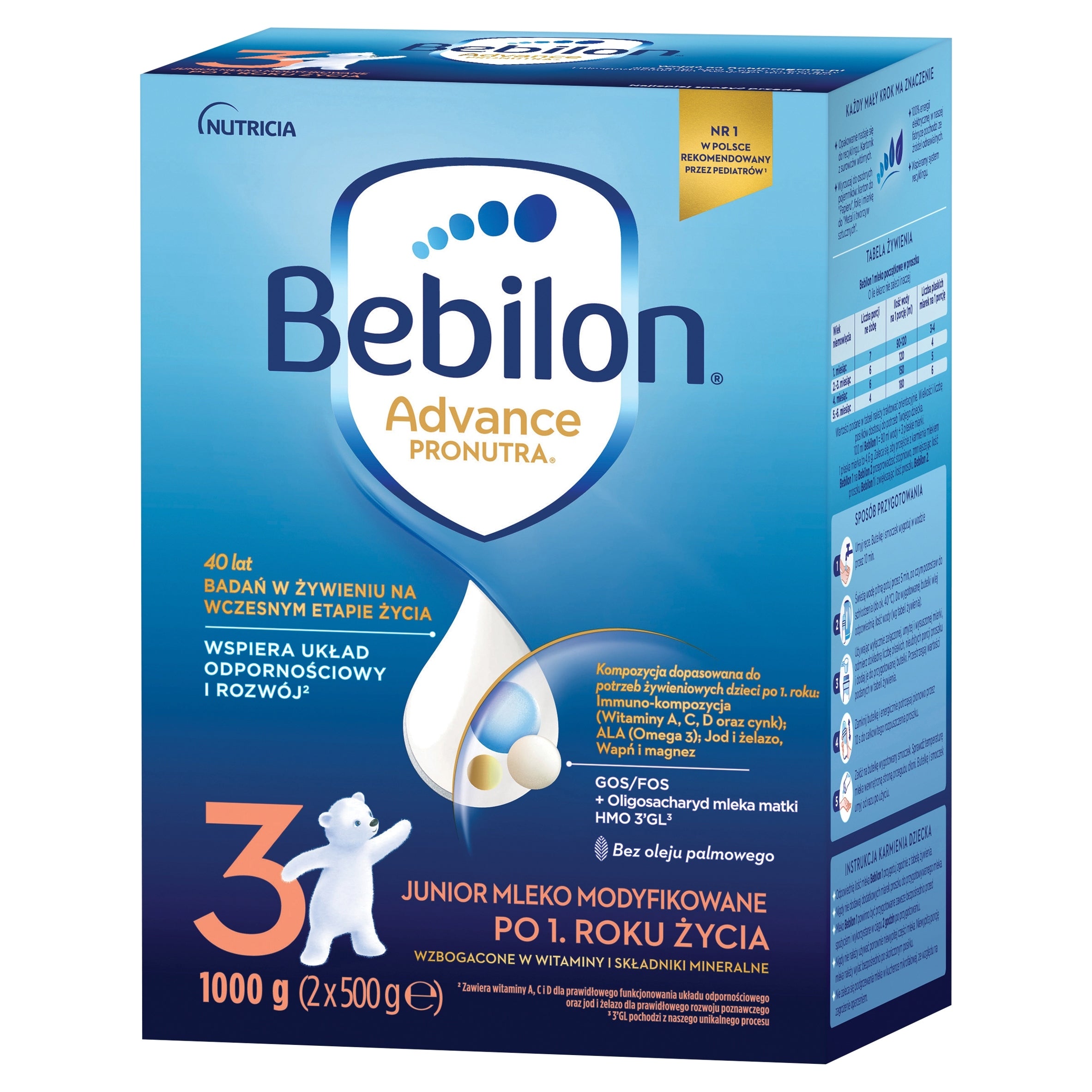 BEBILON 3 Advance Pronutra 1000 g