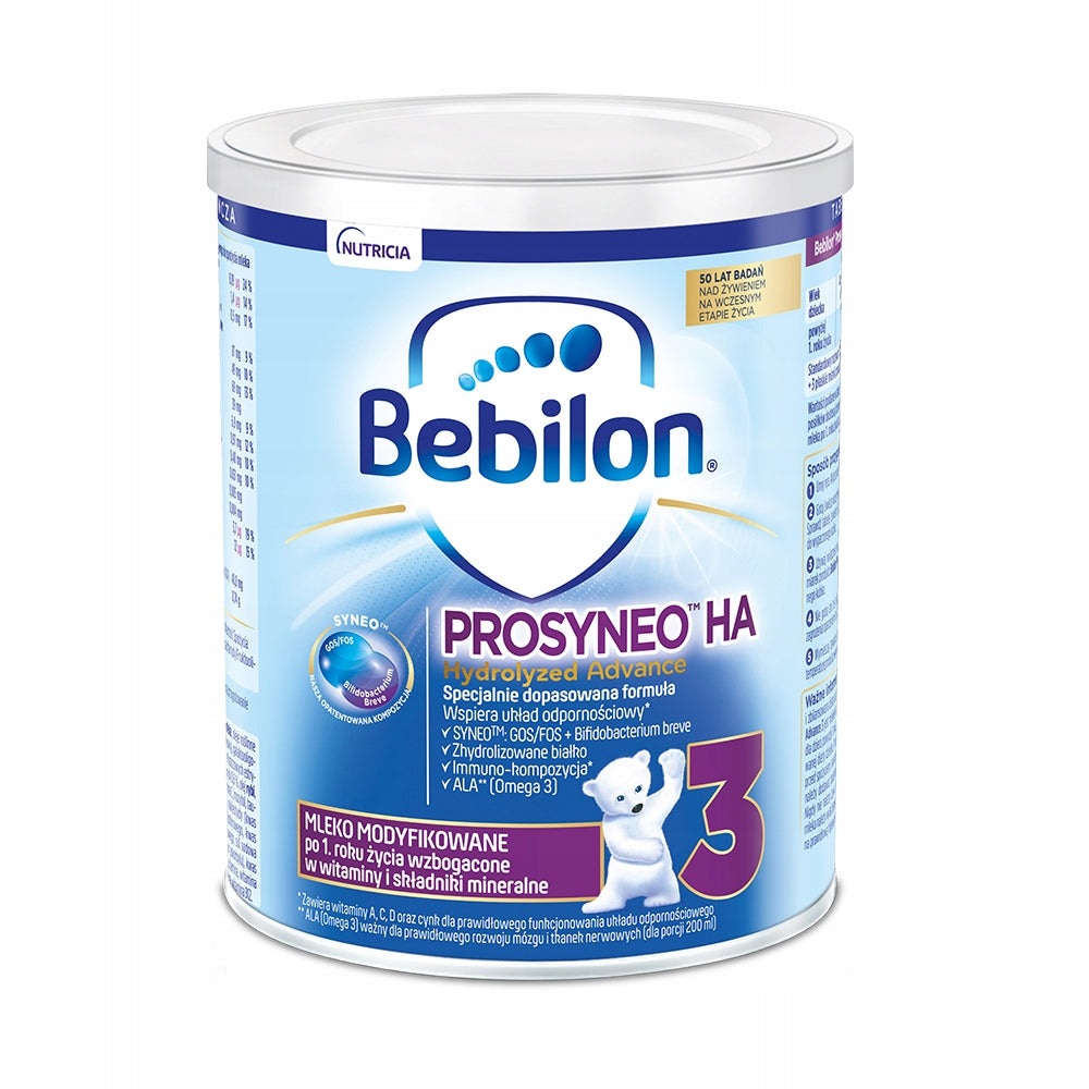 BEBILON PROSYNEO HA 3 MODIFIED MILK FOR CHILDREN OVER 1 YEAR OF AGE 400G