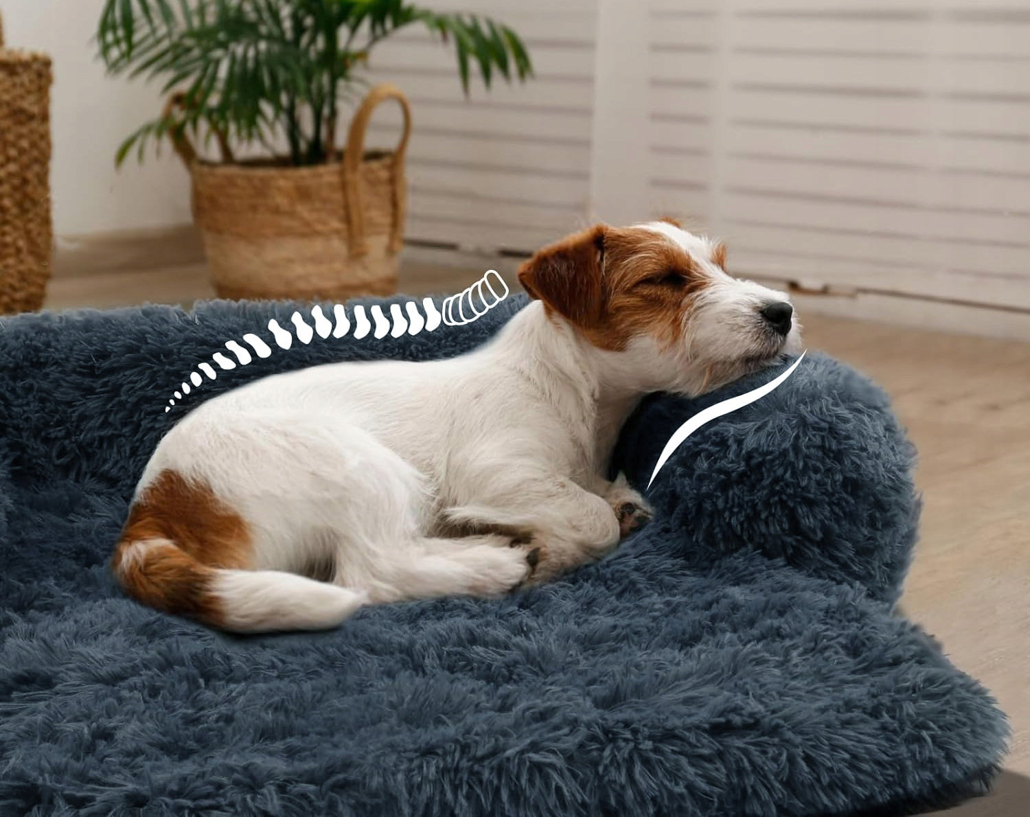 BED CAT DOG Pillow PLUSH Soft CARPET SOFA 76 cm Brand Gotel