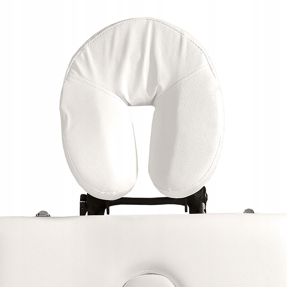 BED EYELASH MASSAGE TABLE FOLDING PORTABLE LIGHTWEIGHT HEIGHT ADJUSTMENT 70cm Color white