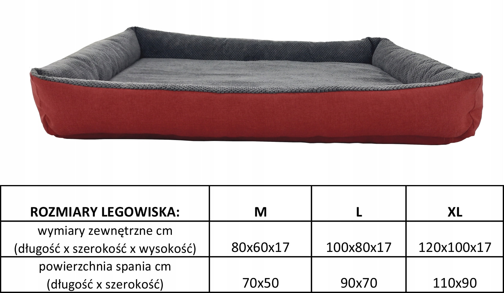 BED LARGE 120x100 playpen sleeping couch for dog Trade name LEGOWISKO