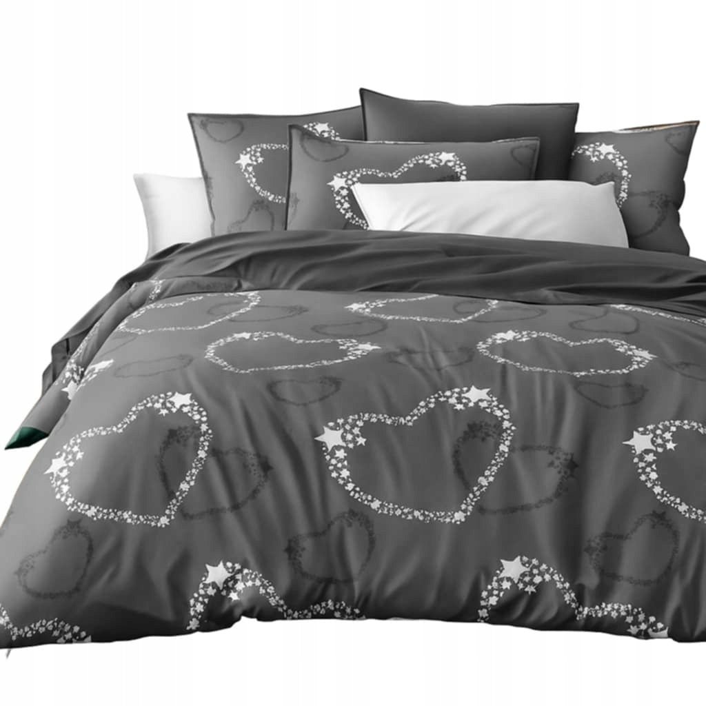 BED LINEN COTTON 160x200 pillowcases + cotton satin sheet