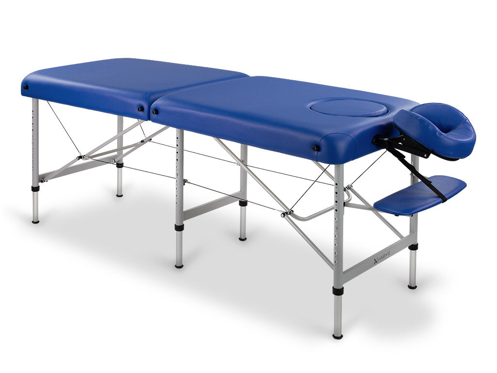 BED MASSAGE TABLE ALUMINUM FOLDING MEDMAL 70 FACE OPENING HABYS Medical device yes