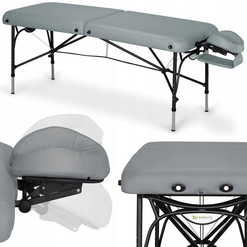 BED MASSAGE TABLE ALUMINUM FOLDING SMART HIGH STABILITY HABYS