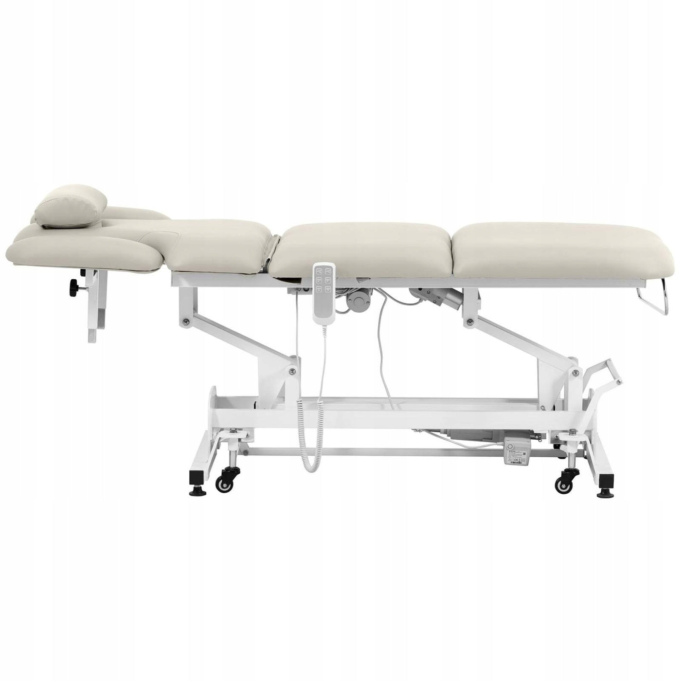 BED MASSAGE TABLE ELECTRIC COUCH ADJUSTABLE ERGONOMIC Color brown