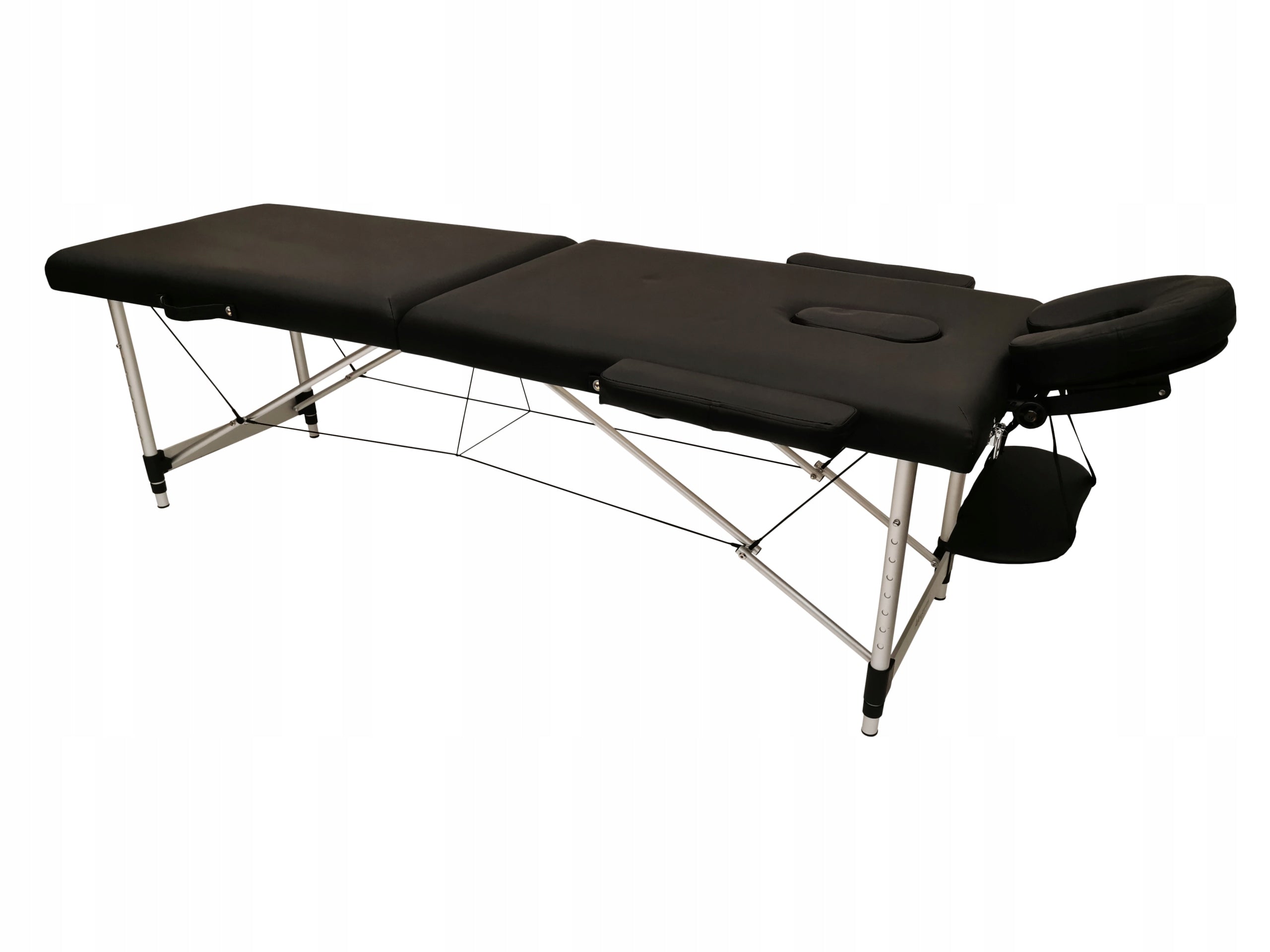 BED MASSAGE TABLE FABIO BLACK FOLDING PORTABLE BAG AKUPRES LIGHT Brand Akupres