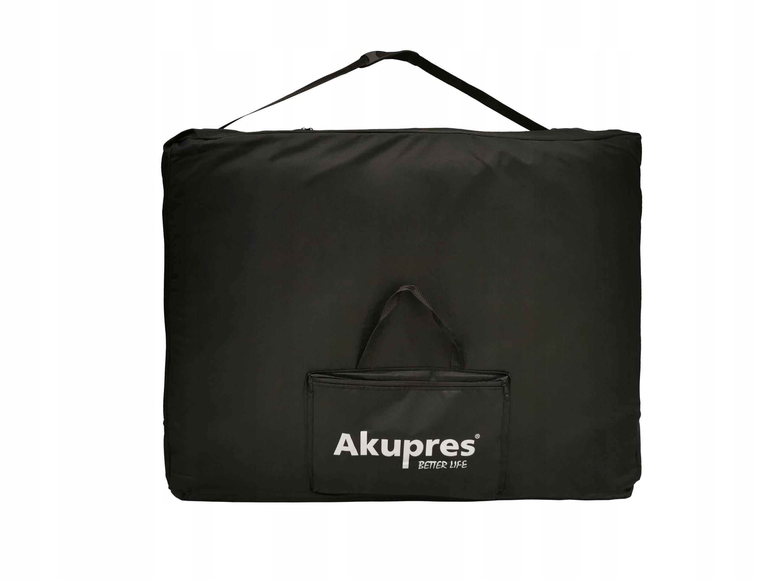BED MASSAGE TABLE FABIO BLACK FOLDING PORTABLE BAG AKUPRES LIGHT Color black