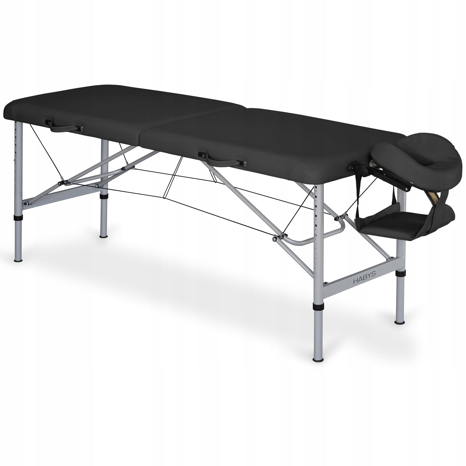 BED MASSAGE TABLE FOLDING ALUMINUM LIGHTWEIGHT DURABLE AERO 70 HABYS Packaging status original