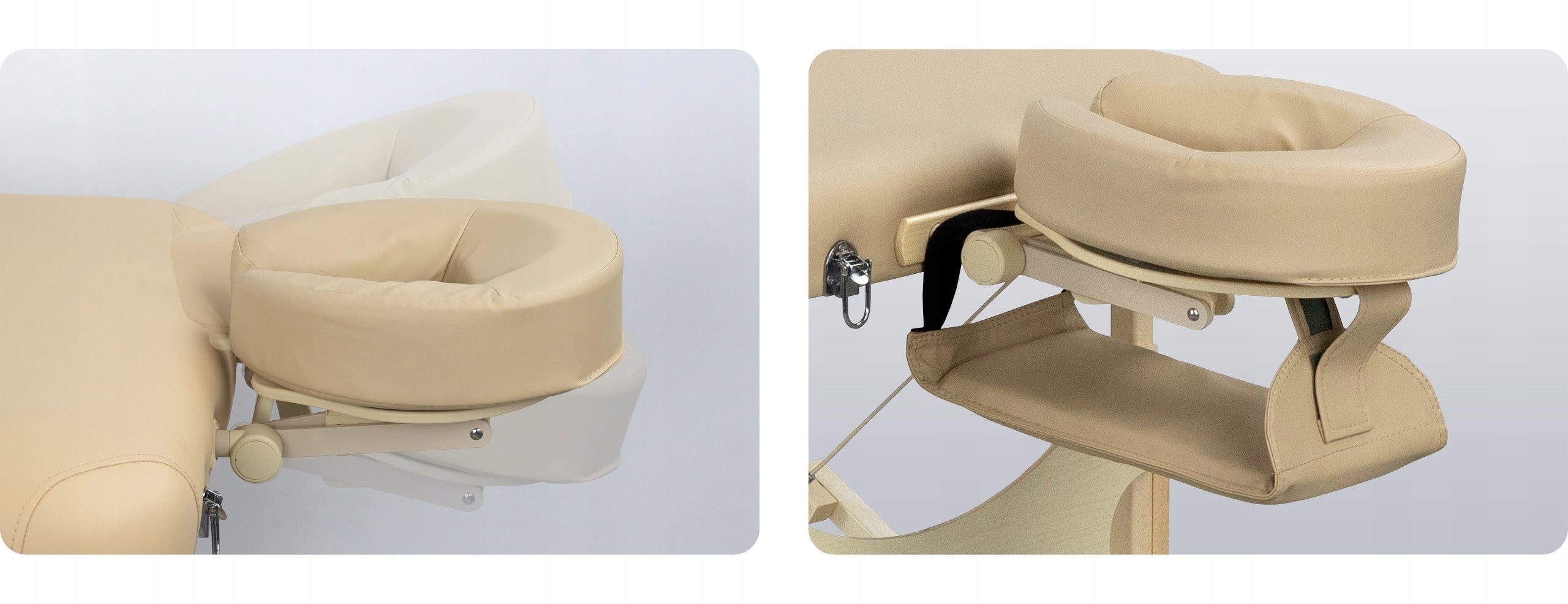 BED MASSAGE TABLE FOLDING WOODEN BELLO ONE COMFORT FOAM 5CM HABYS Kind folding table