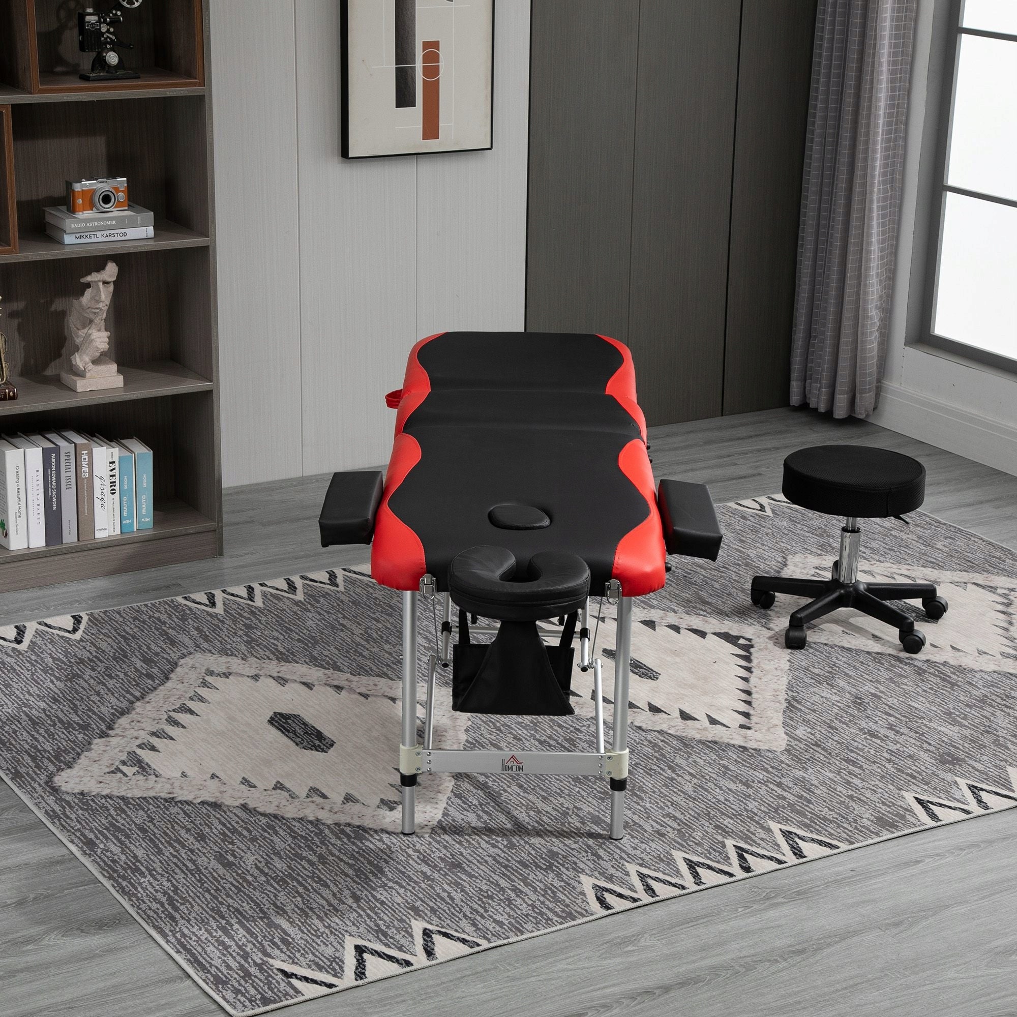 BED REHABILITATION MASSAGE TABLE PORTABLE FOLDING ADJUSTMENT COVER Product weight with unit packaging 17.5 kg