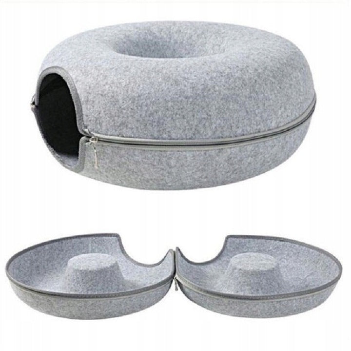 BED TUNNEL DONUT COTTAGE BED ANTI-STRESS TOY FOR CAT 50x20 cm Manufacturer code 51526334106514
