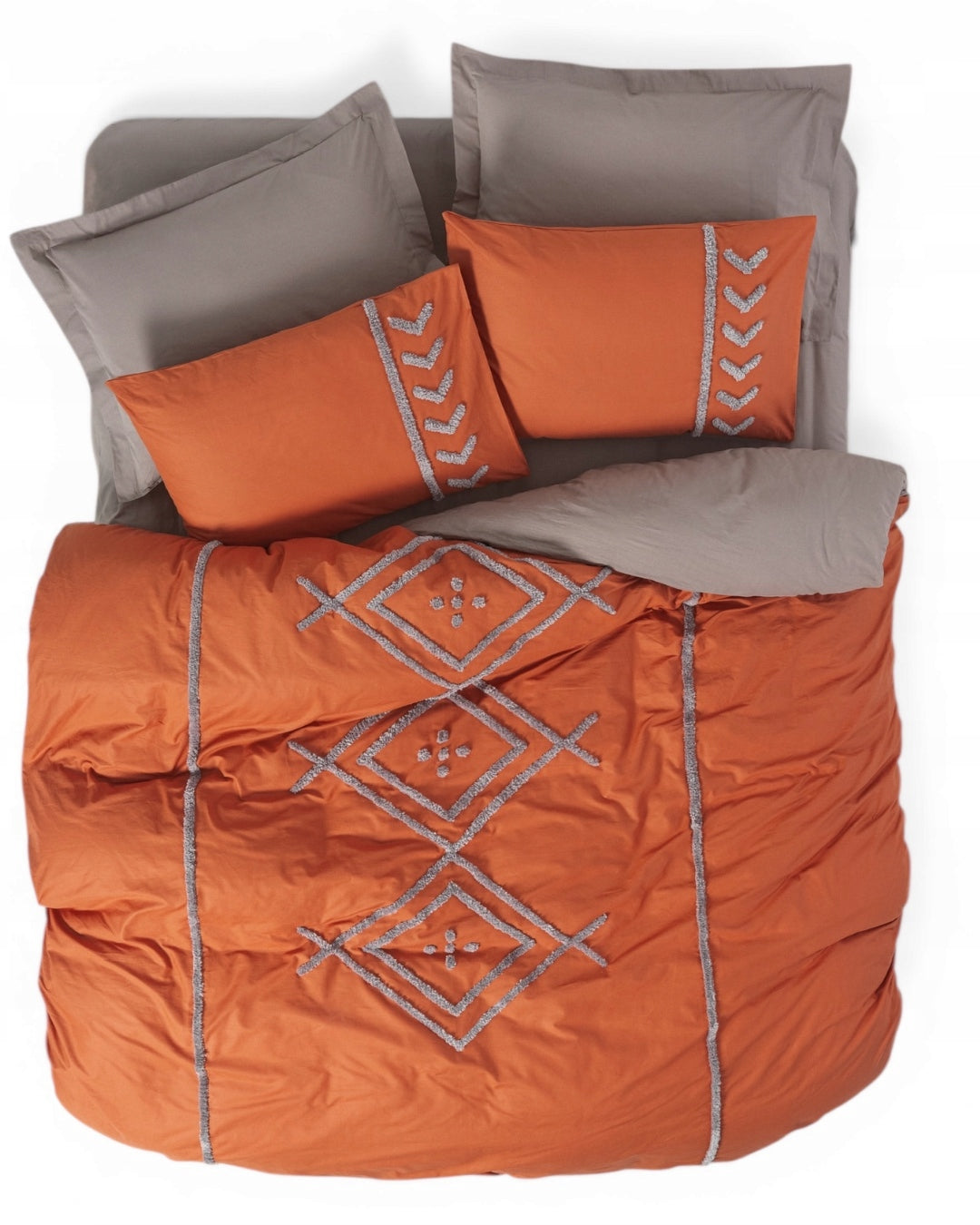 BEDDING 200x220 100% COTTON RANFORCE LUXURY SHEET INCLUDED IN THE PRICE