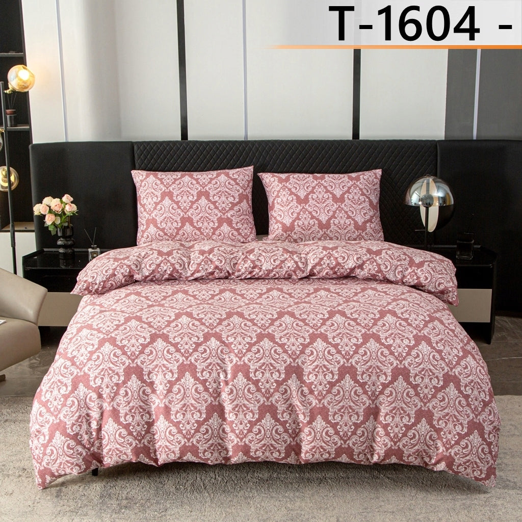 BEDDING 200x220 BEDDING SET + 2 PILLOWCASES PATTERN T-1604 Packaging status original