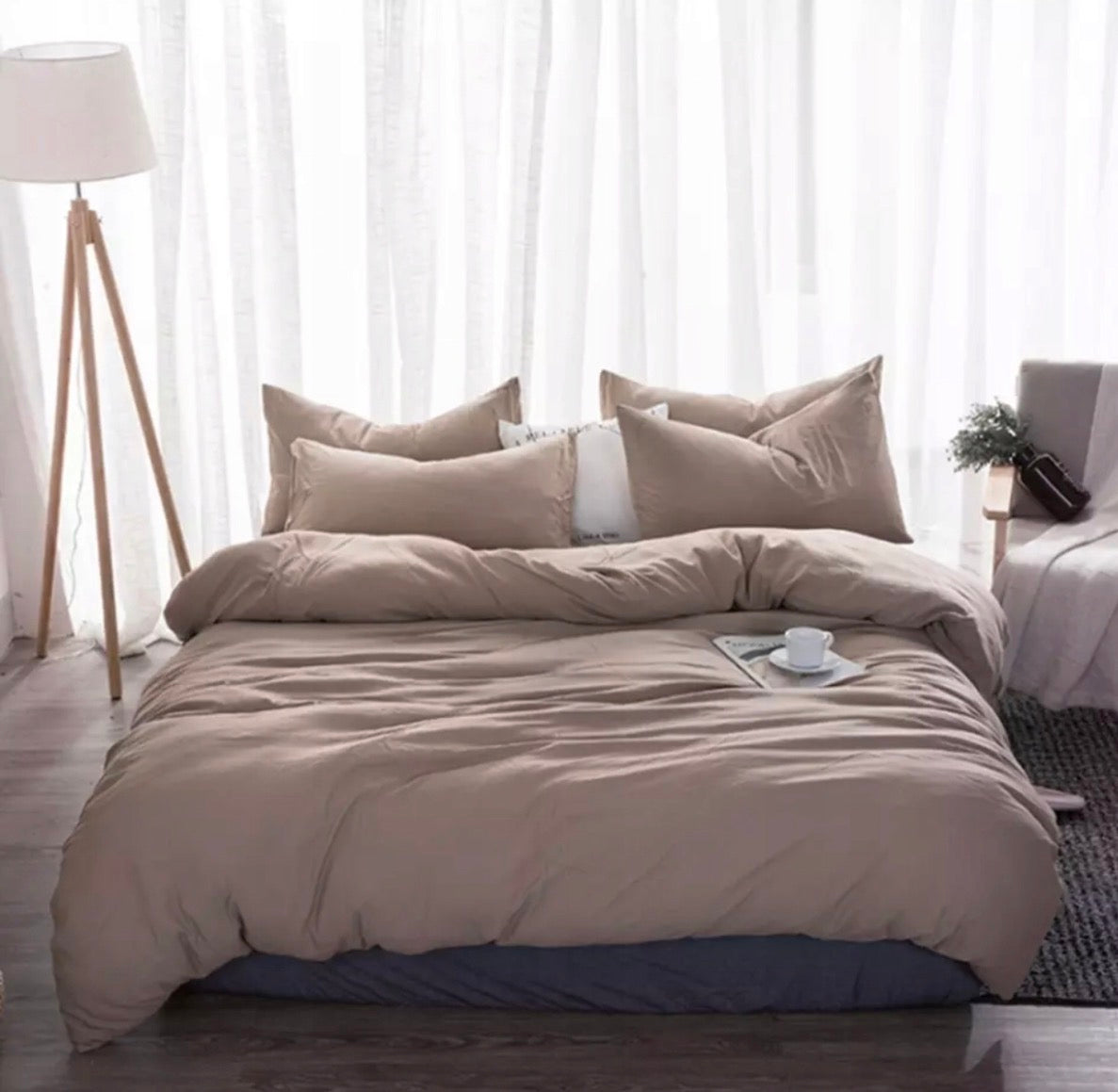 BEDDING Cappuccino 140X200 2 Pillowcases For Every Dimension MANUFACTURER boho Brand Luksus Radomsko