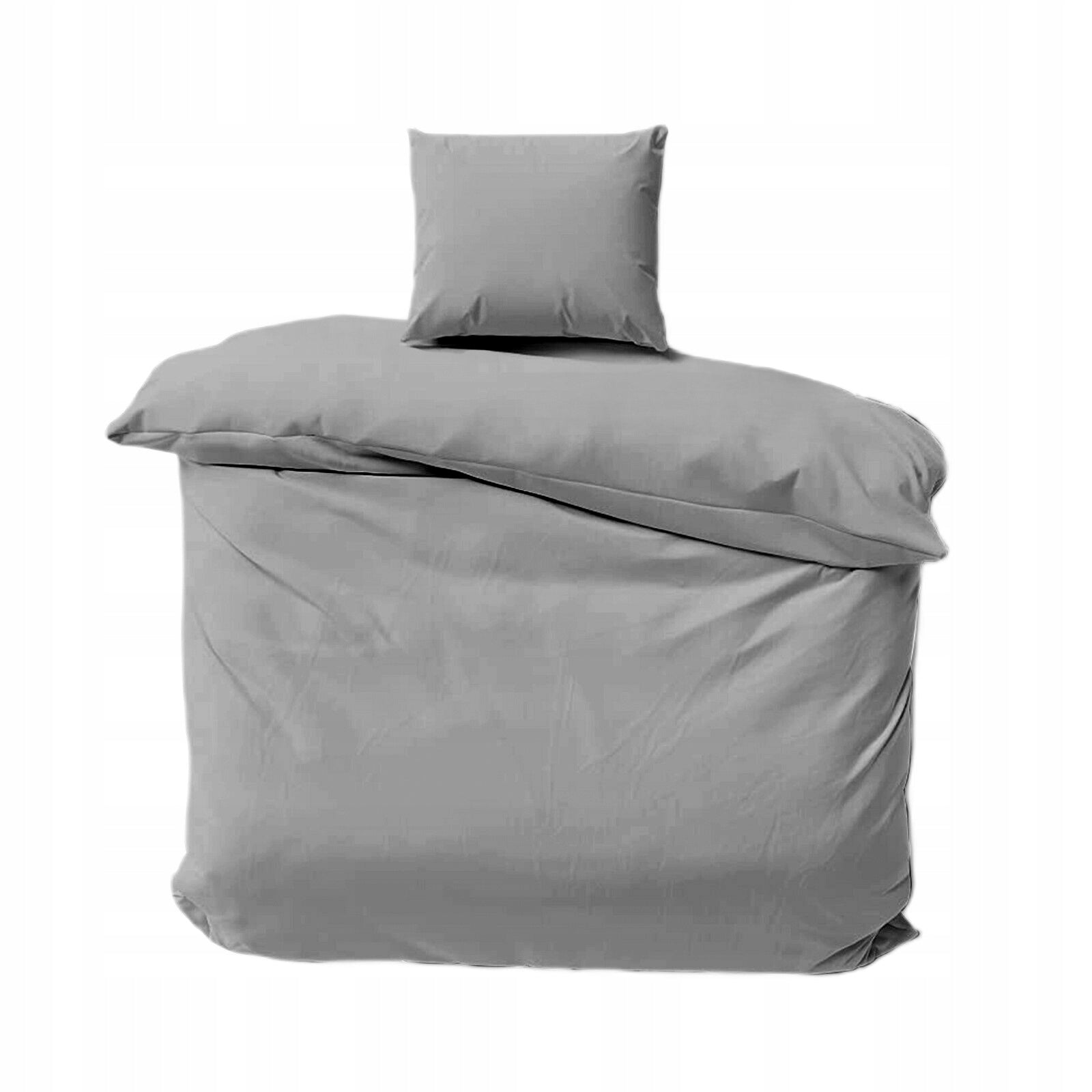 BEDDING GREY HOTEL 140x200 COTTON 100% PILLOWCASE 70x80 / 50x70 / 50x60