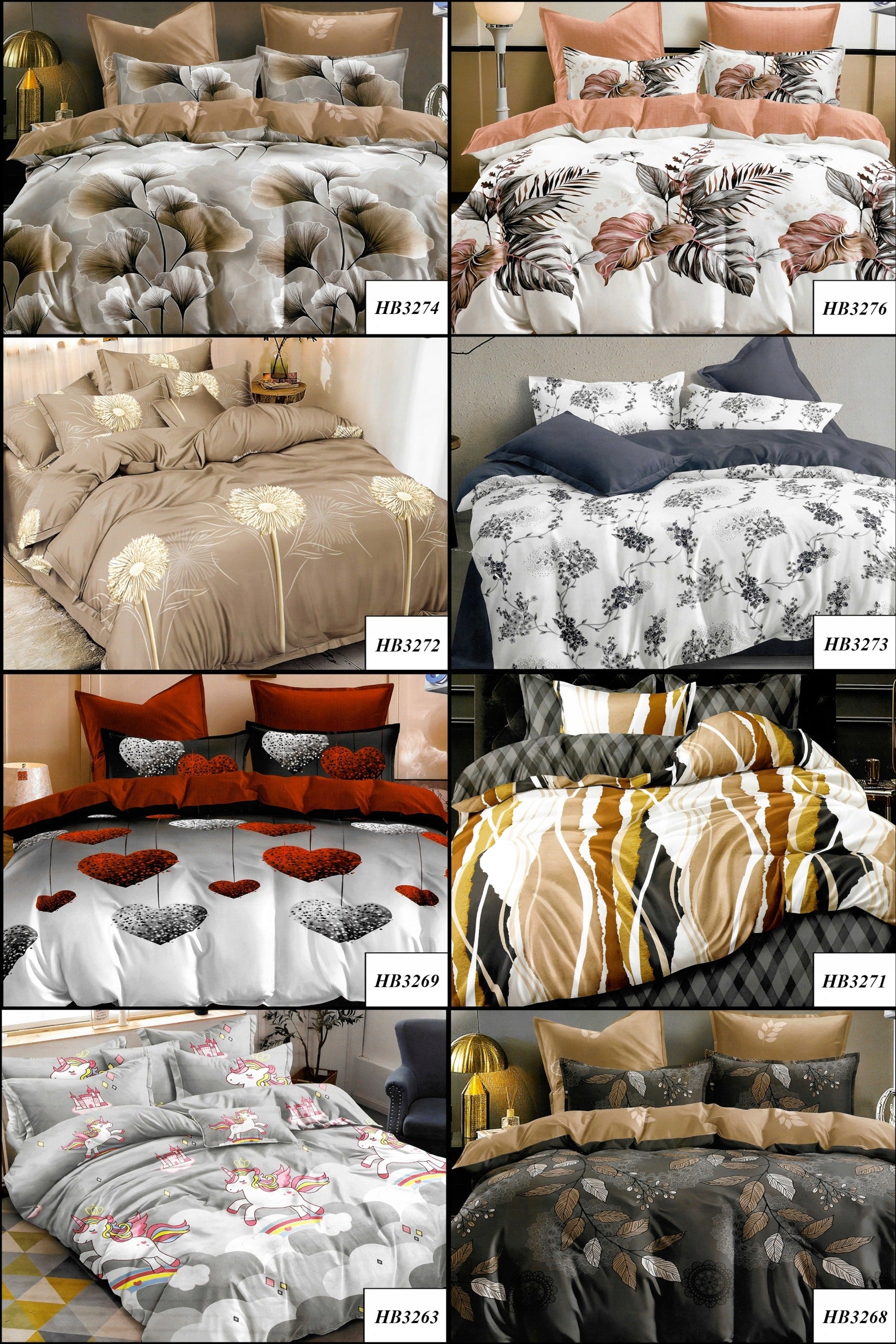BEDDING SET 160x200 SATIN COTTON PATTERNS CHRISTMAS GIFT Material cotton satin