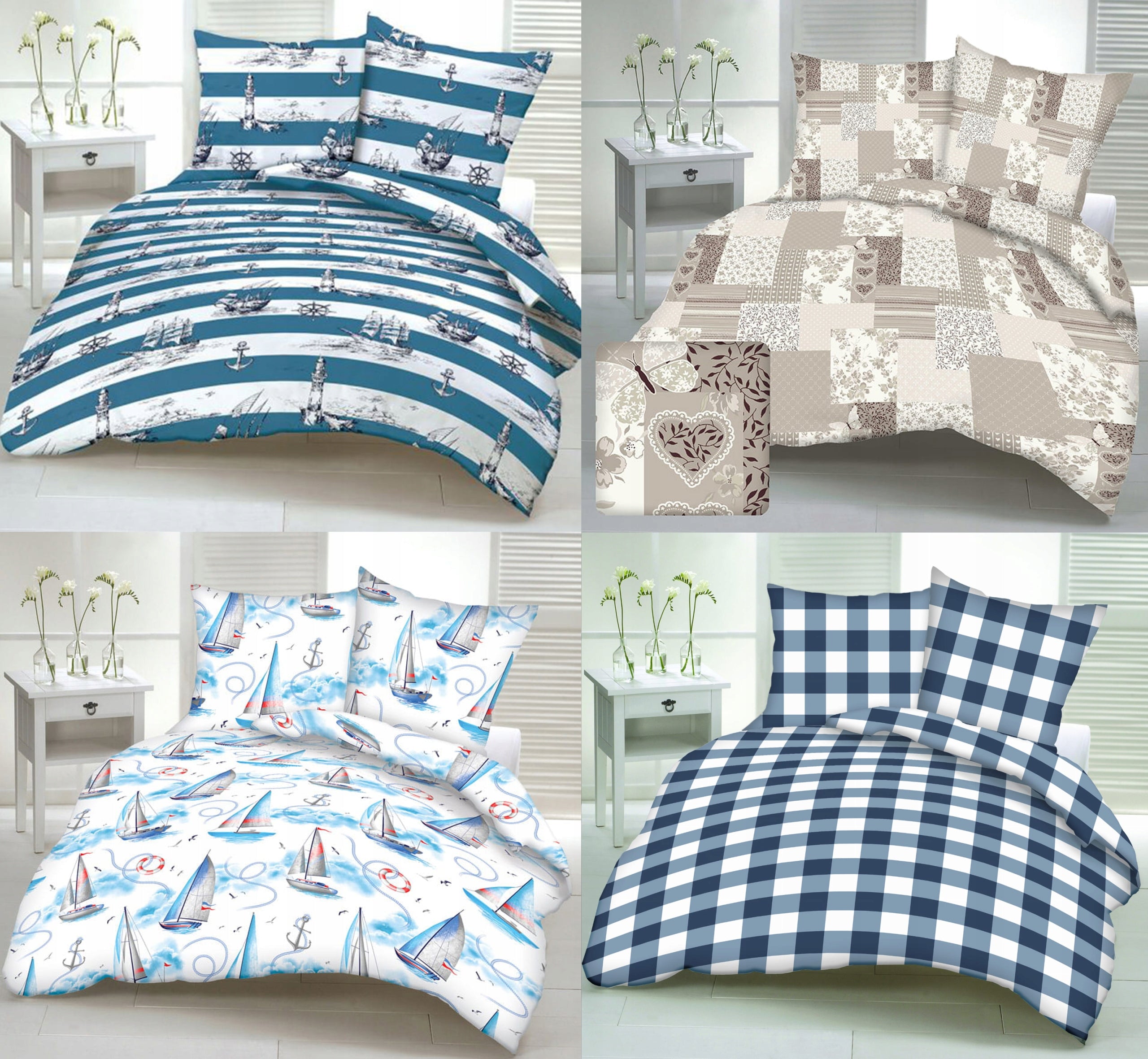 BEDDING WITH BARK 160x200 + 2 x 70x80 VERY THICK POLAND 100% COTTON 140G/m2 Length of comforter cover 200 cm