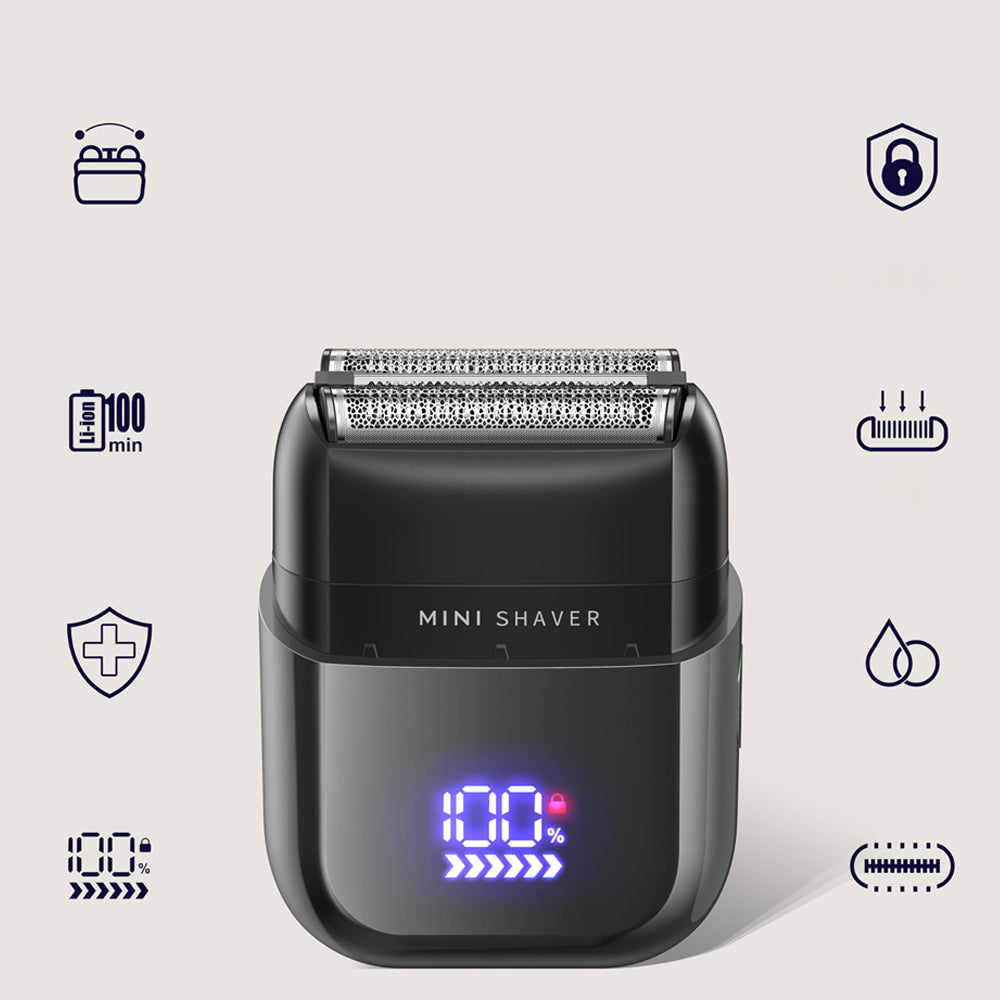 BEDEE Electric Shaver For Men 3 Blades IPX7 With LED For Gift Brand Bedee