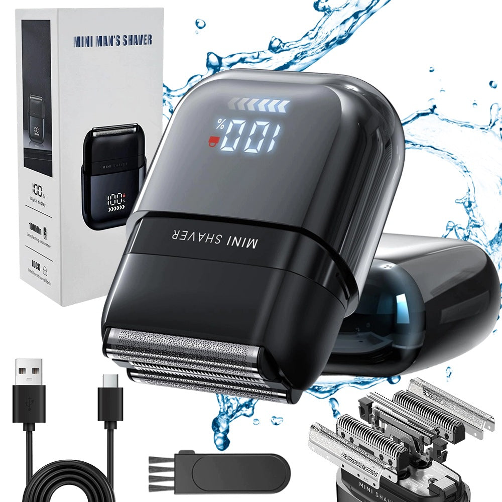 BEDEE Electric Shaver For Men 3 Blades IPX7 With LED For Gift