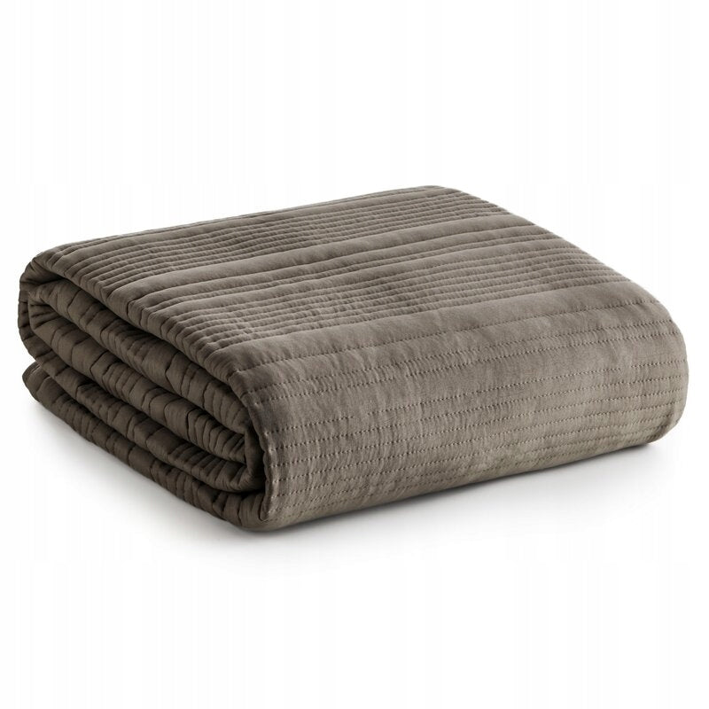 BEDSPREAD KAPA TARA 170X210 BROWN