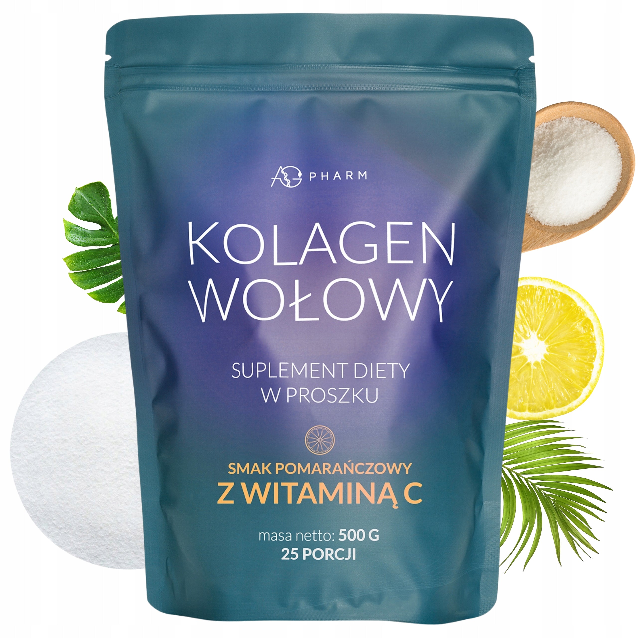 BEEF COLLAGEN 500g 100% + VITAMIN C - SOLUBLE PUREST FORM Brand no brand