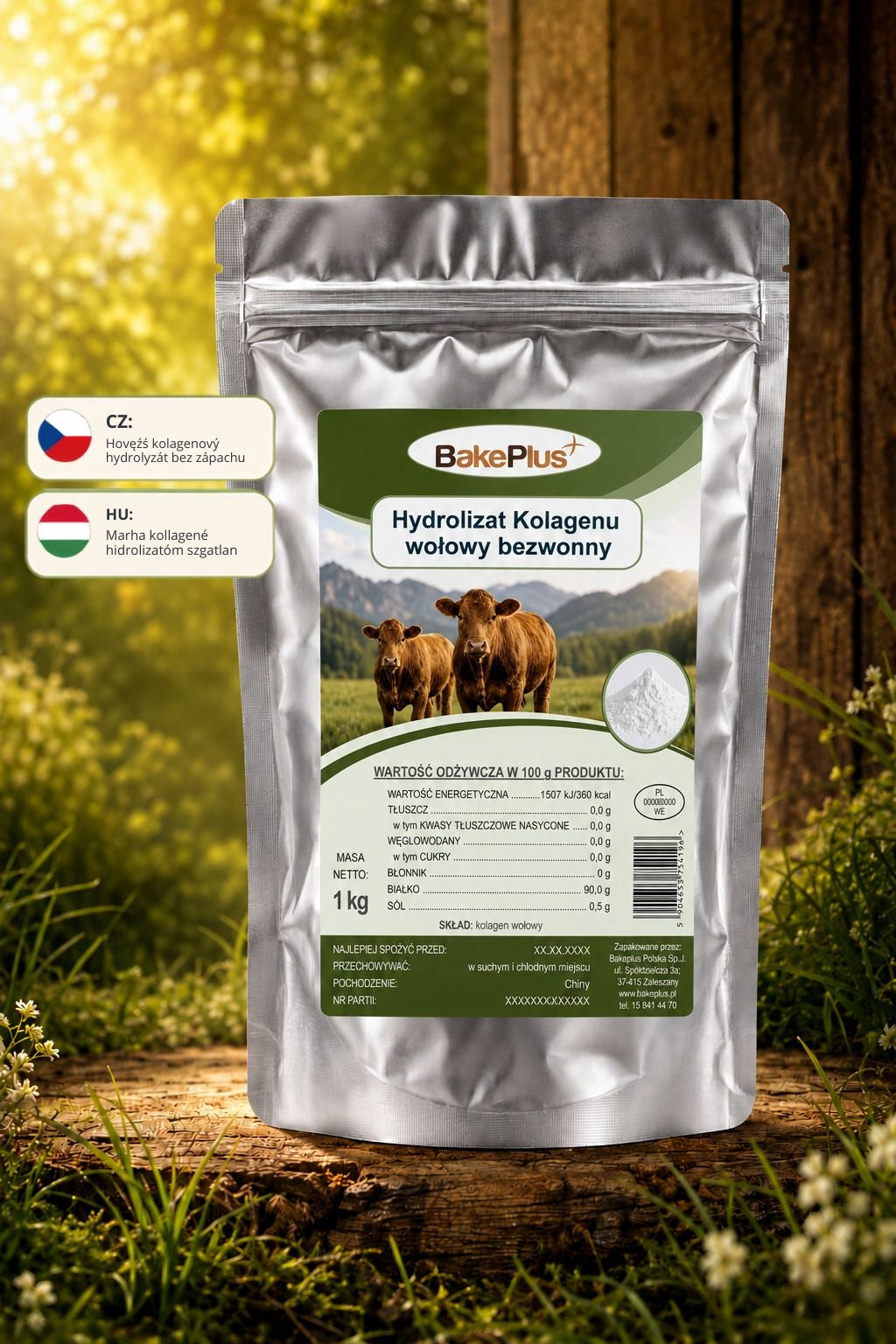 BEEF COLLAGEN ODORLESS COLLAGEN HYDROLYZATE 1 kg