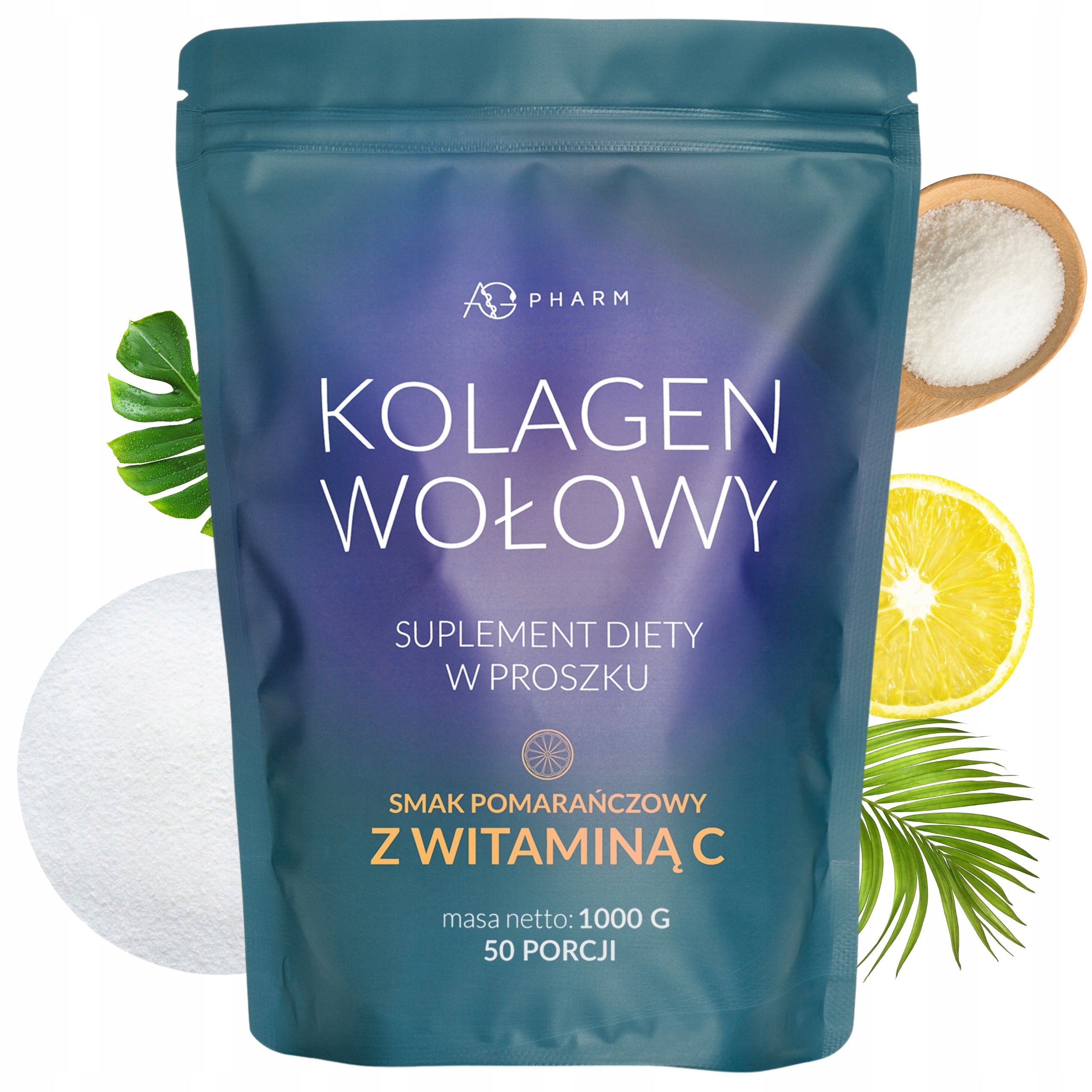 BEEF COLLAGEN + VITAMIN C 1000g 1kg 100% PUREST 1000 Da SOLUBLE Brand no brand