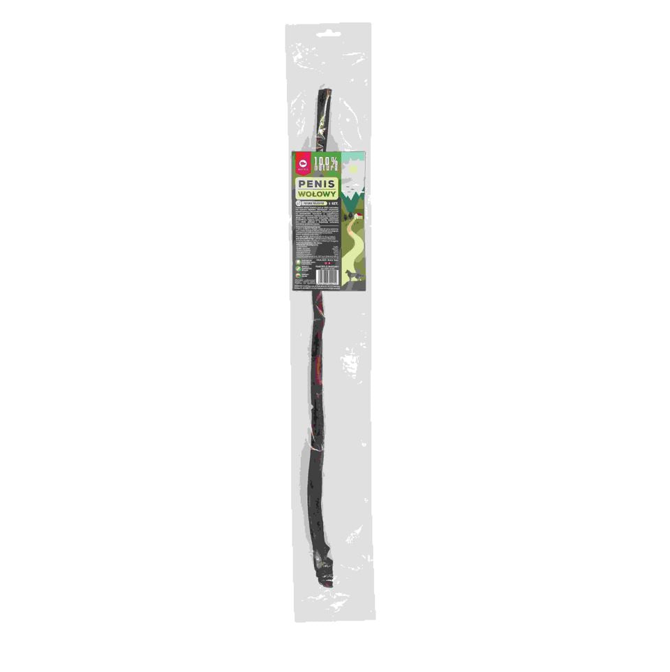BEEF PENIS Whole Dog Treat Hard Teether Natural BARF MACED 70cm