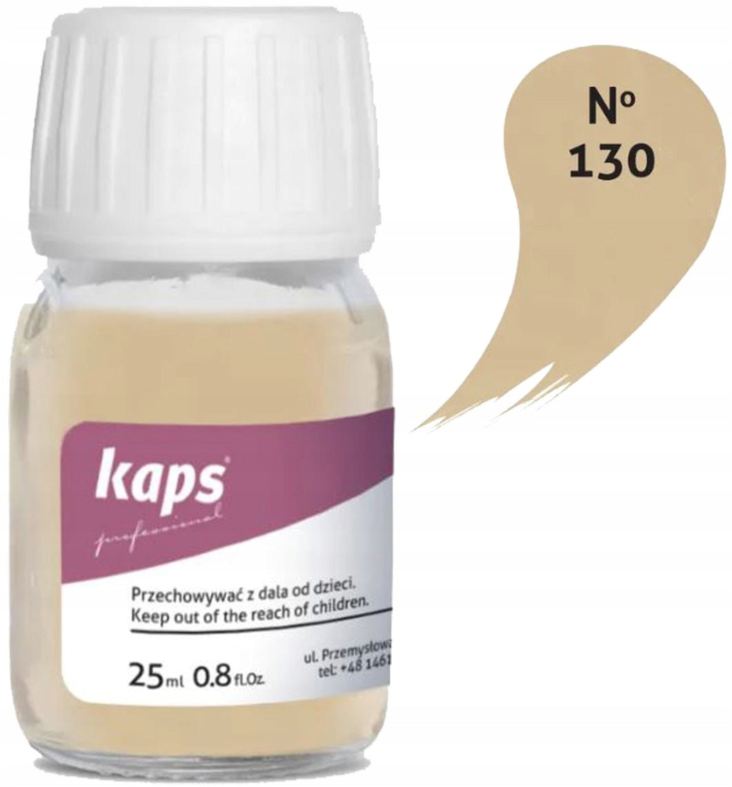 BEIGE PAINT FOR LEATHER RESTORATION OF LEATHER STEERING WHEEL KAPS BEIGE #130 Manufacturer's catalog number 555557