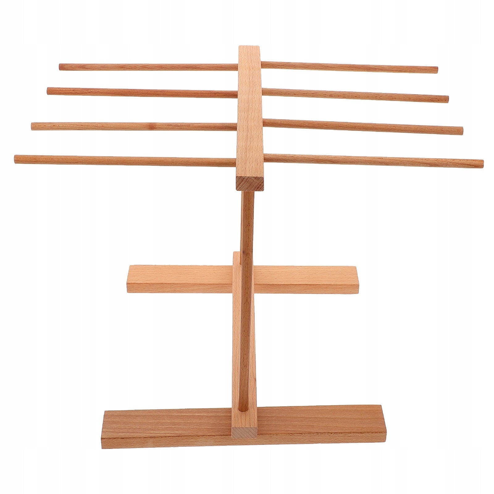 BEIGE WOODEN HANGING DRYING RACK FOR FLOWERS AND PLANTS Kind Portable