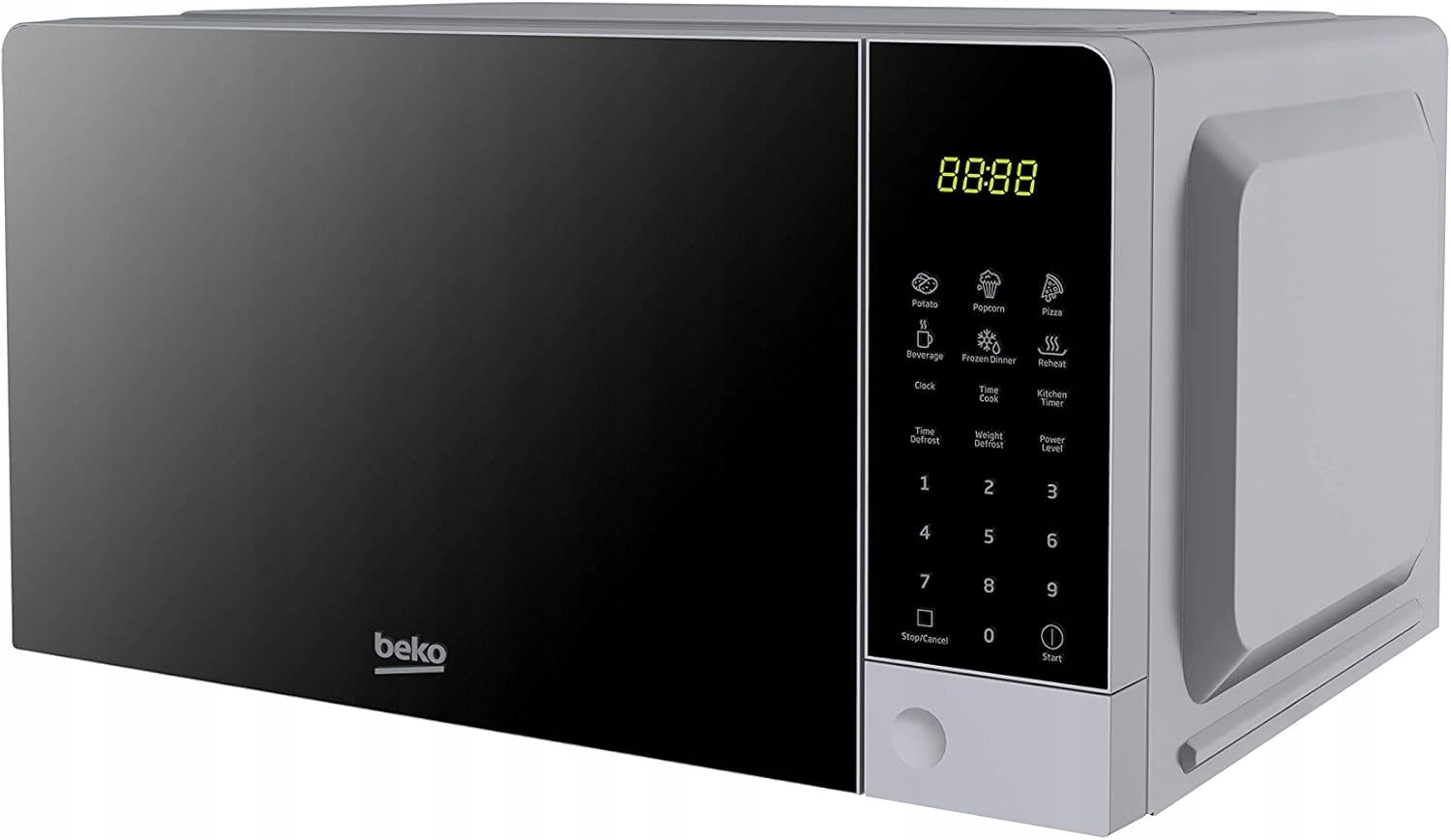 BEKO MOC201103S Microwave Oven 20L Silver 700W Digital