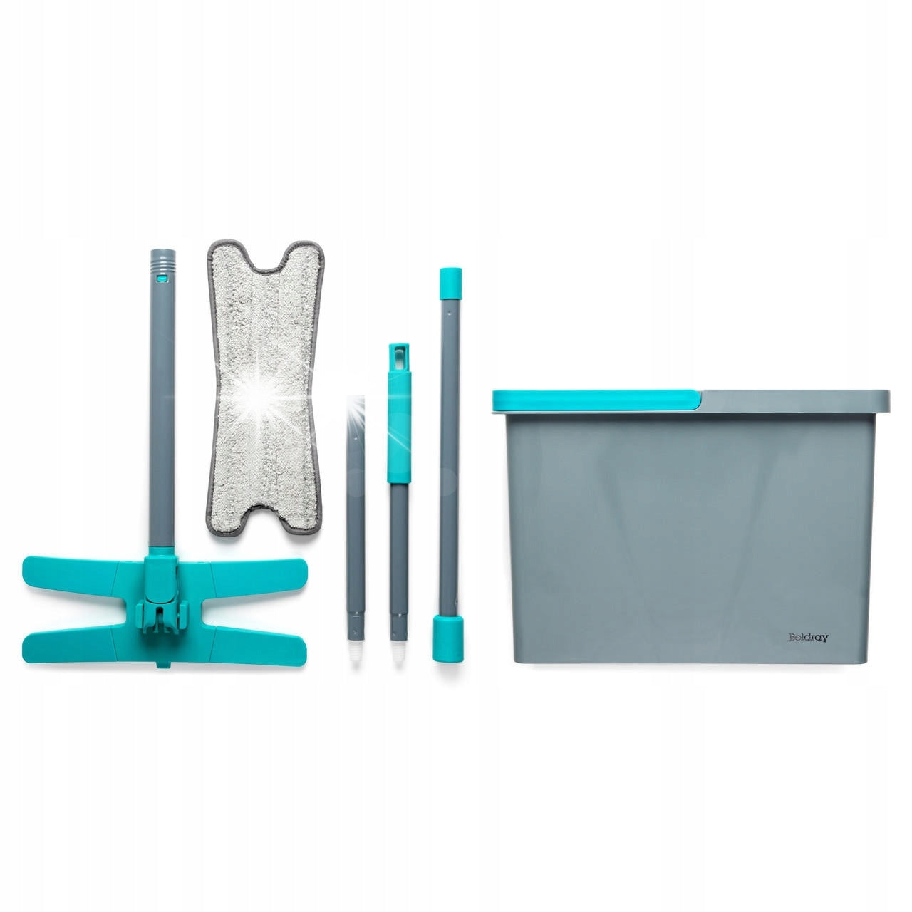 BELDRAY ROTARY FLAT MOP WITH BUCKET SQUEEZER