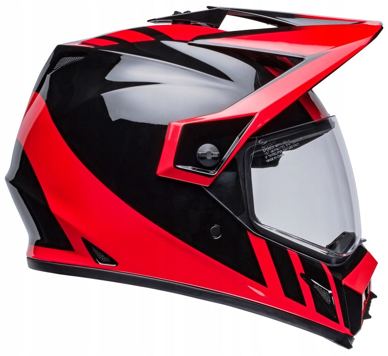 BELL MX-9 ADVENTURE DASH BLACK/RED MIPS HELMET SIZE. XL