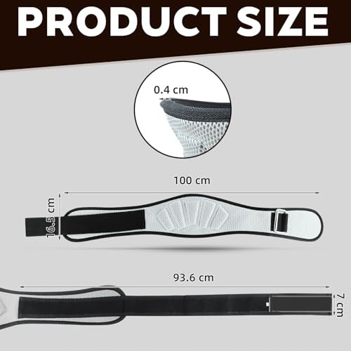 BELLY SLIMMING BELT WAIST FOR MEN WOMEN ADJUSTABLE 100CM Size XS
