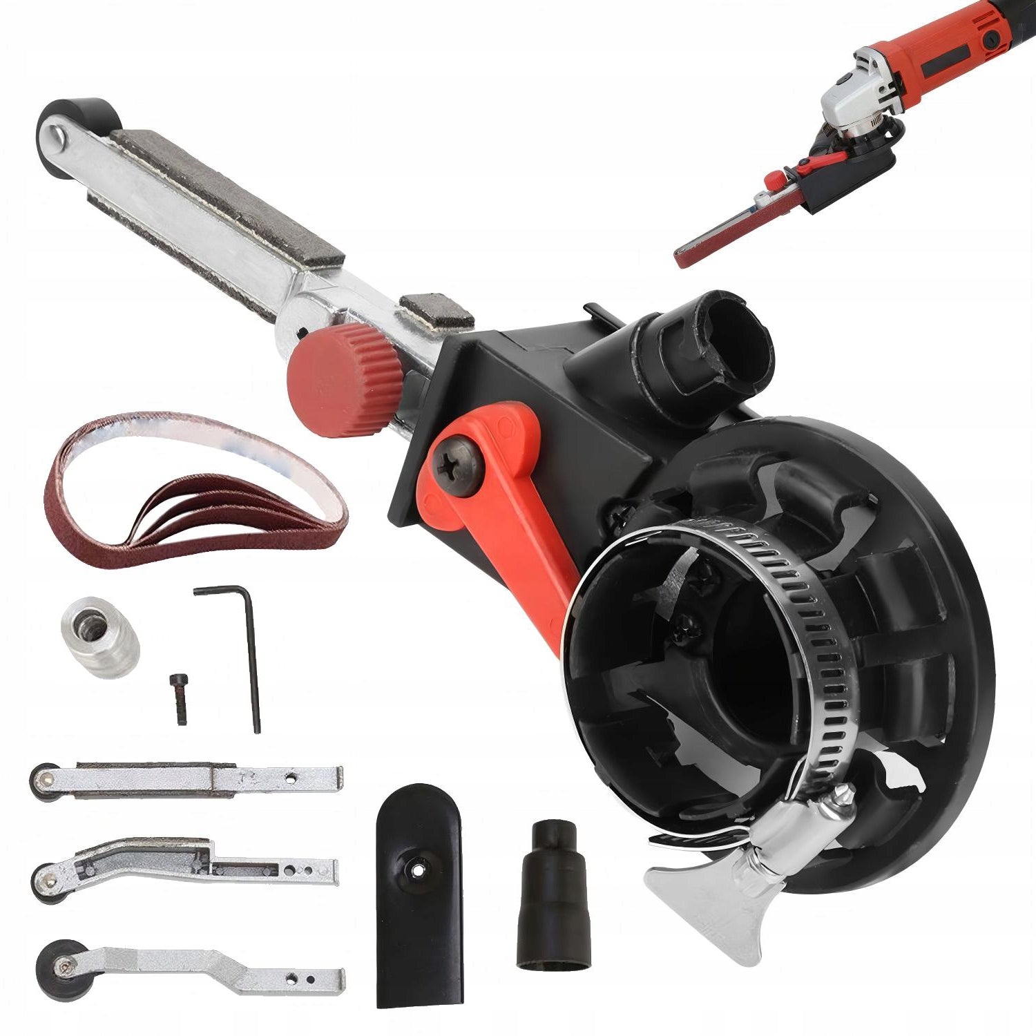 BELT ATTACHMENT FOR ANGLE GRINDER M14 FOR POLISHING TOOLS STRONG
